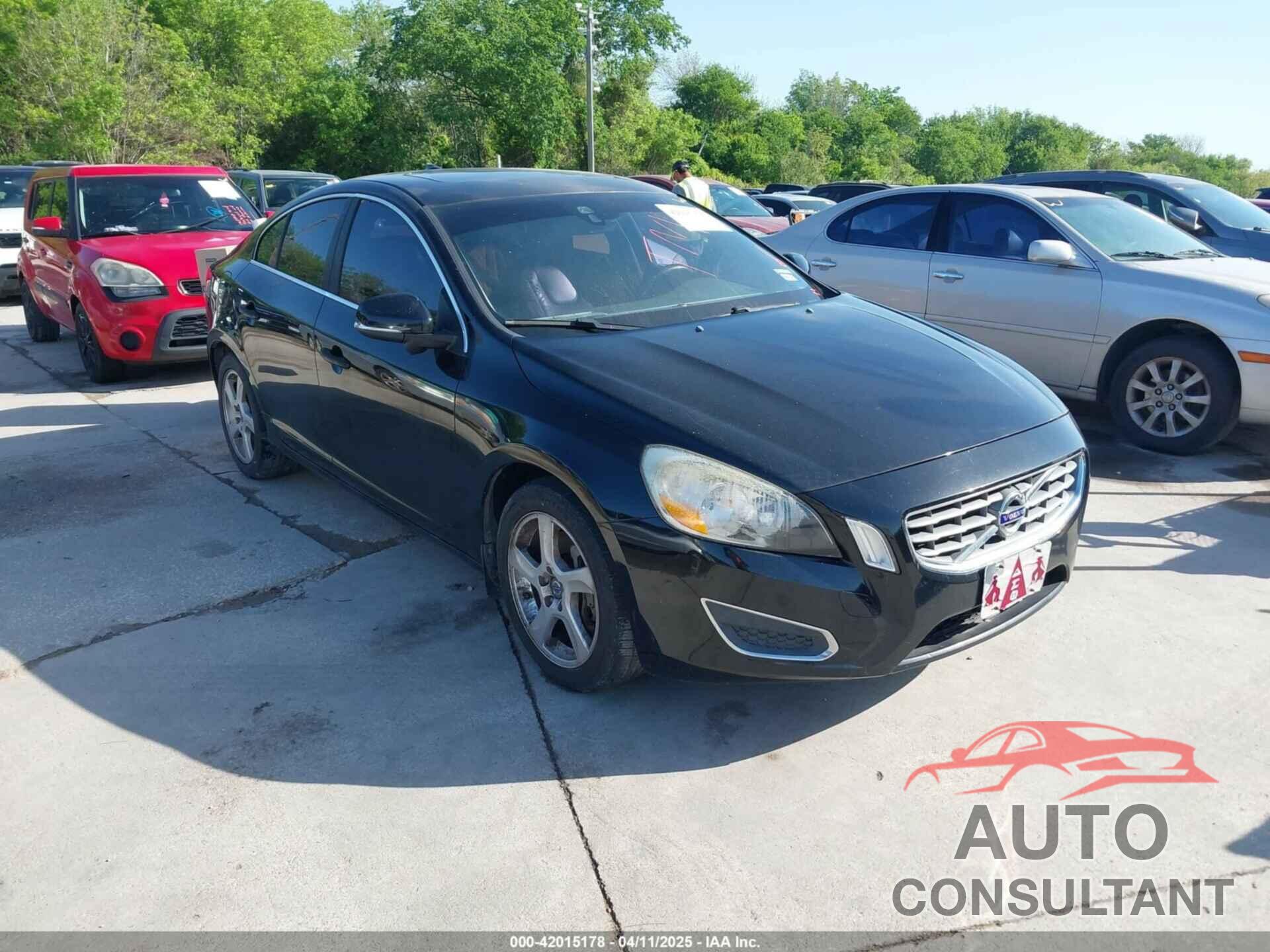 VOLVO S60 2012 - YV1622FSXC2109433
