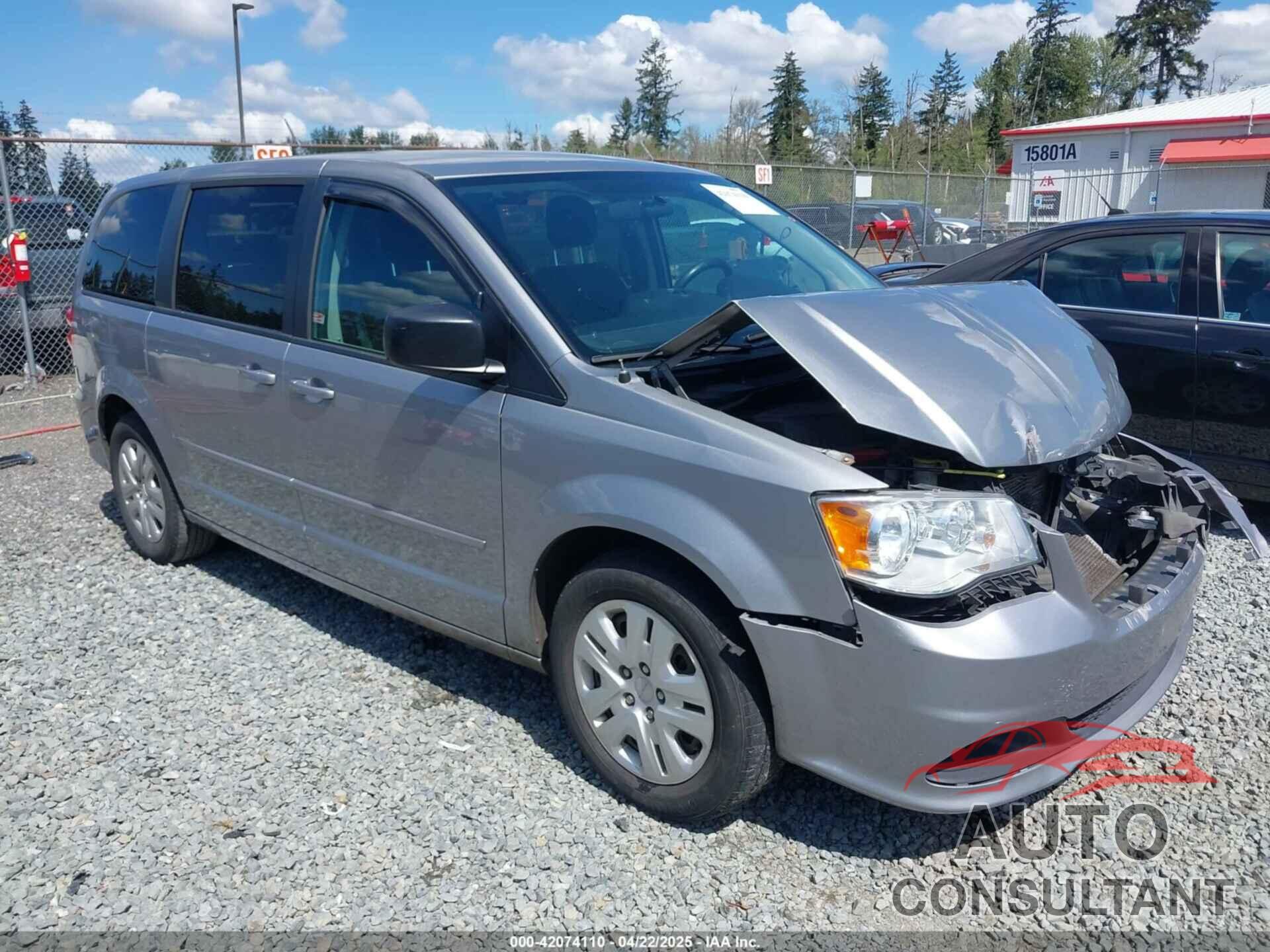 DODGE GRAND CARAVAN 2016 - 2C4RDGBGXGR220549