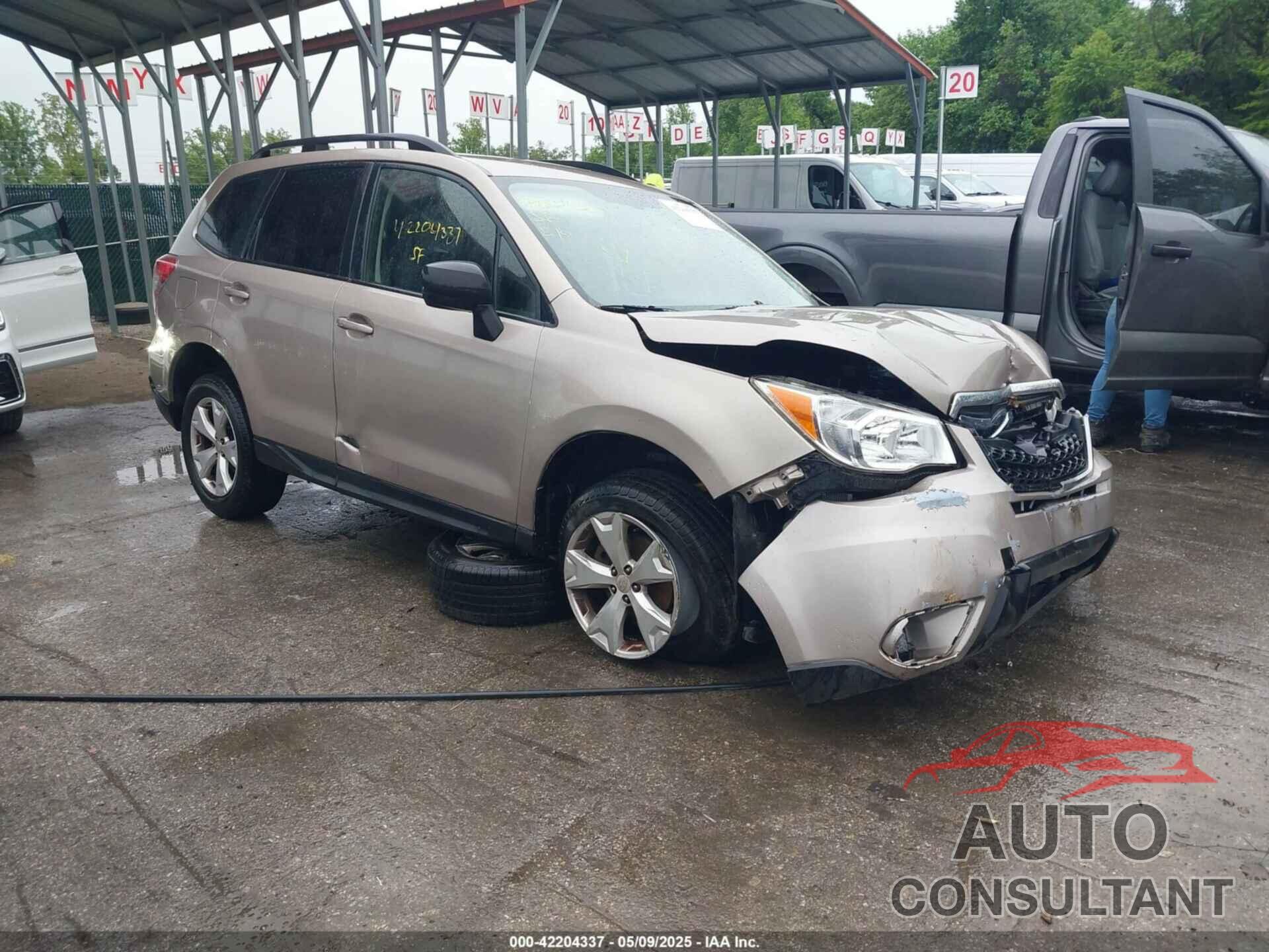 SUBARU FORESTER 2016 - JF2SJABC8GH508183