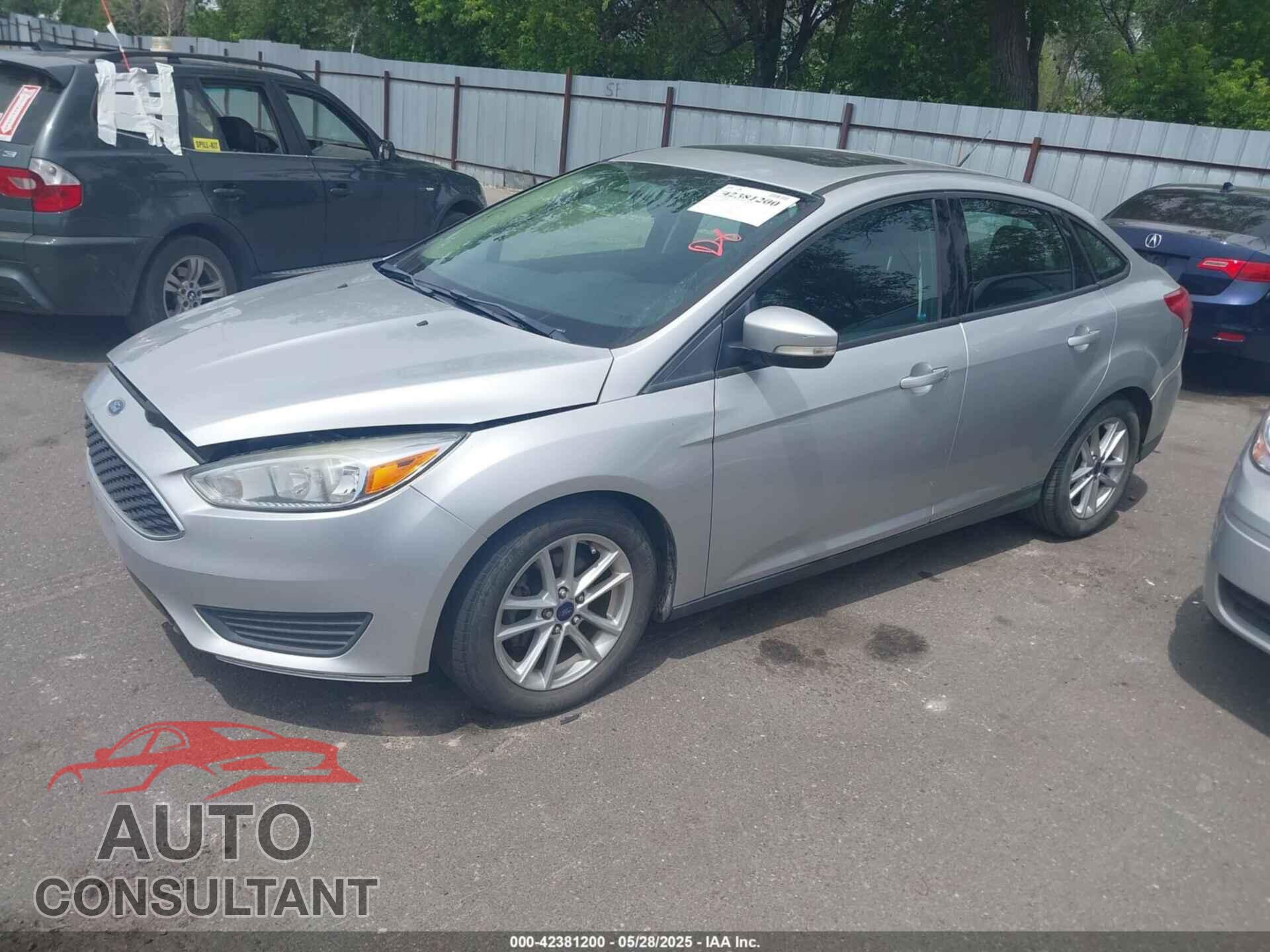 FORD FOCUS 2016 - 1FADP3F29GL294410