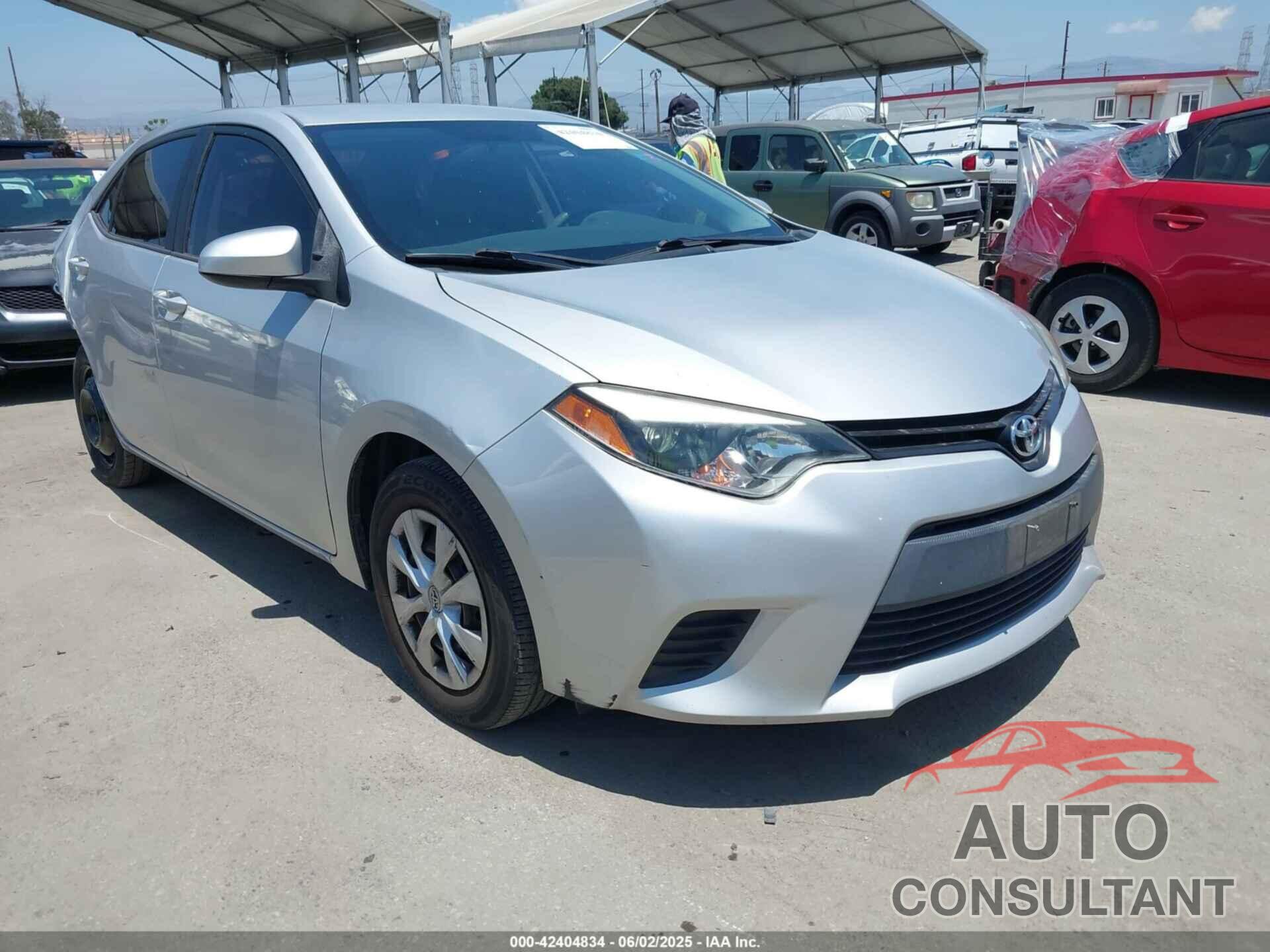 TOYOTA COROLLA 2016 - 5YFBURHE0GP500385