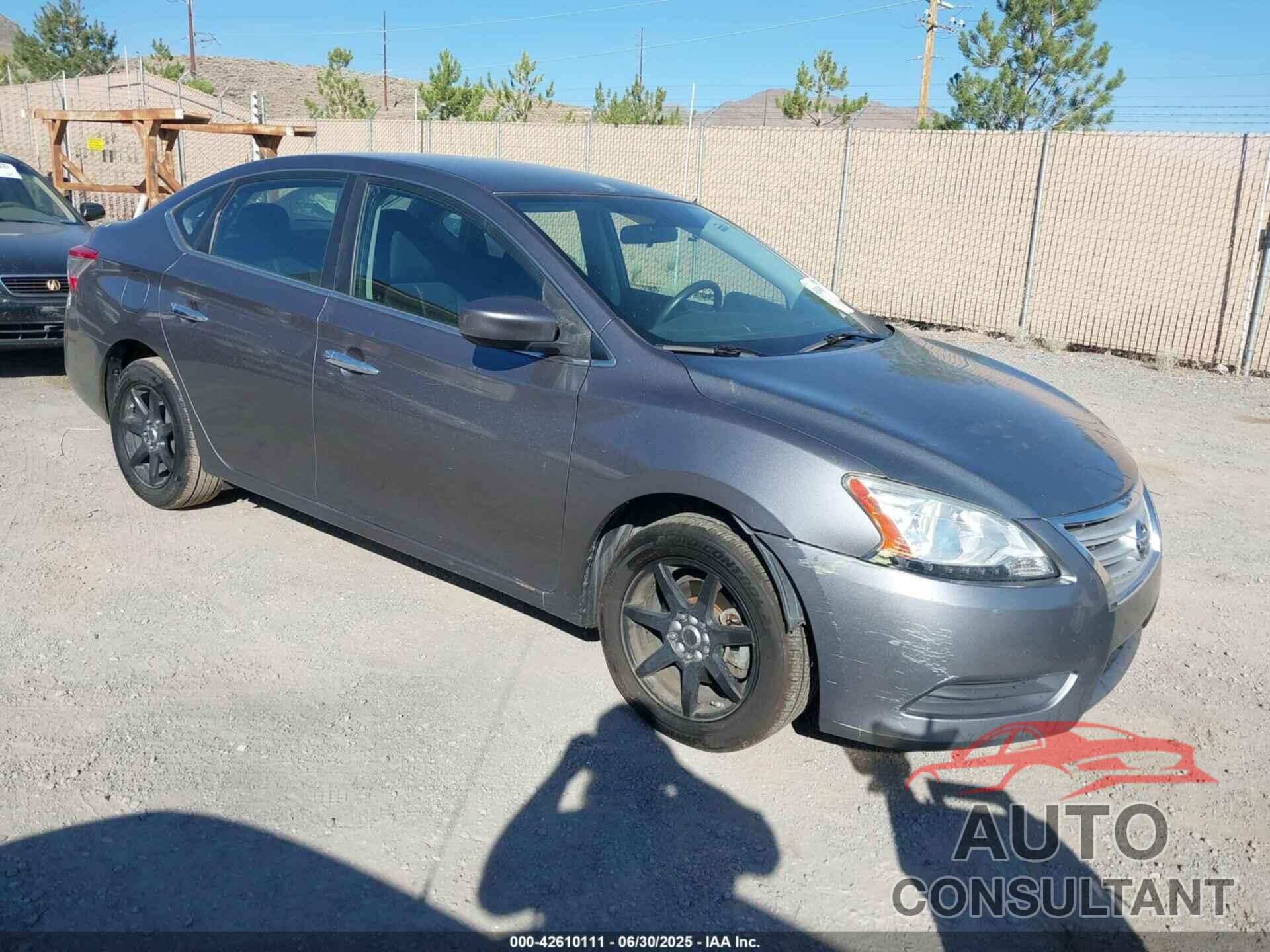 NISSAN SENTRA 2015 - 3N1AB7AP7FY342128