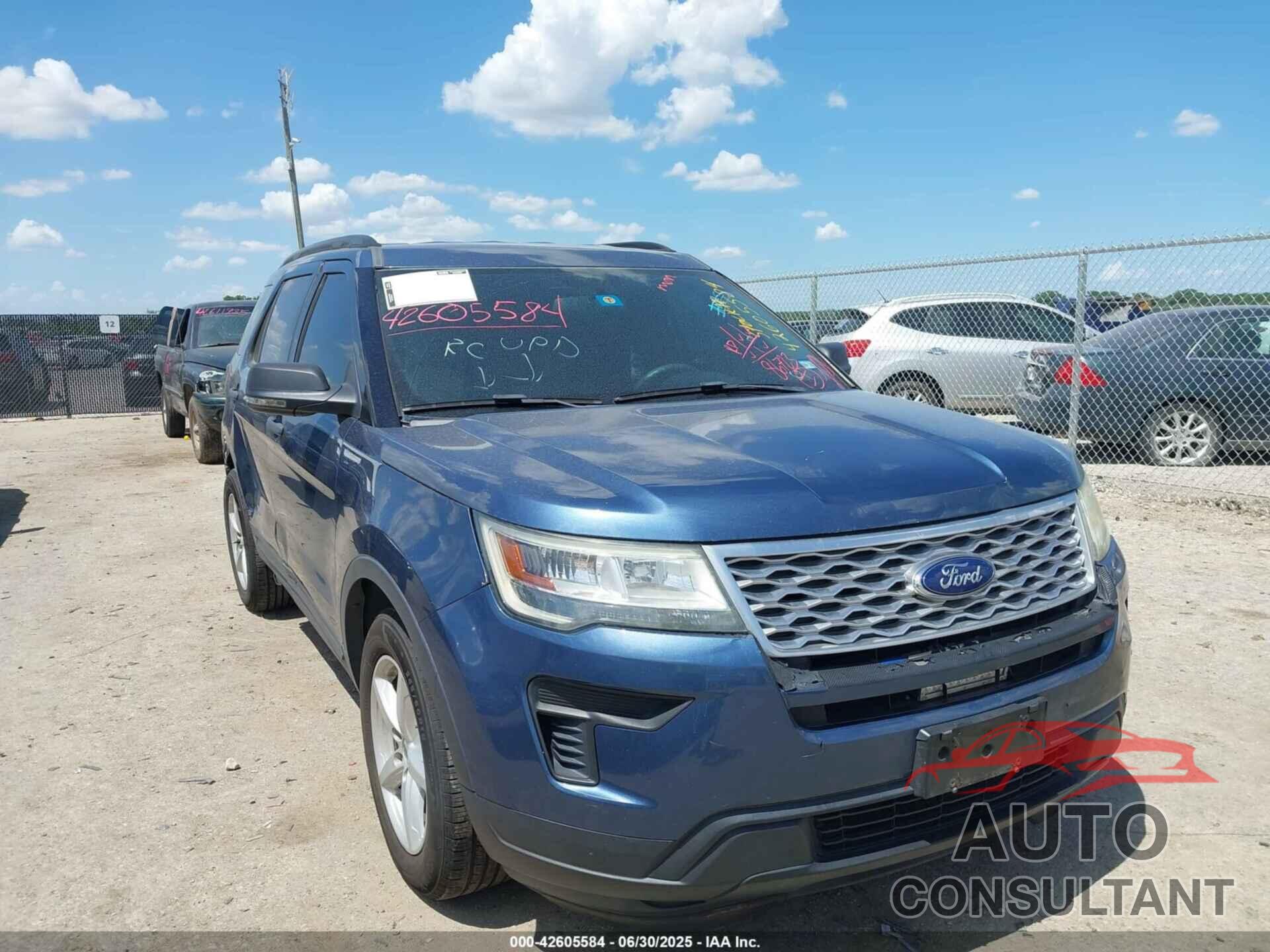 FORD EXPLORER 2018 - 1FM5K7B88JGA55005