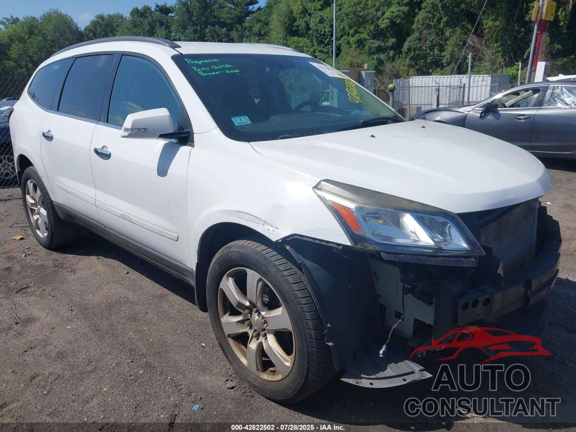 CHEVROLET TRAVERSE 2016 - 1GNKRGKD9GJ226797