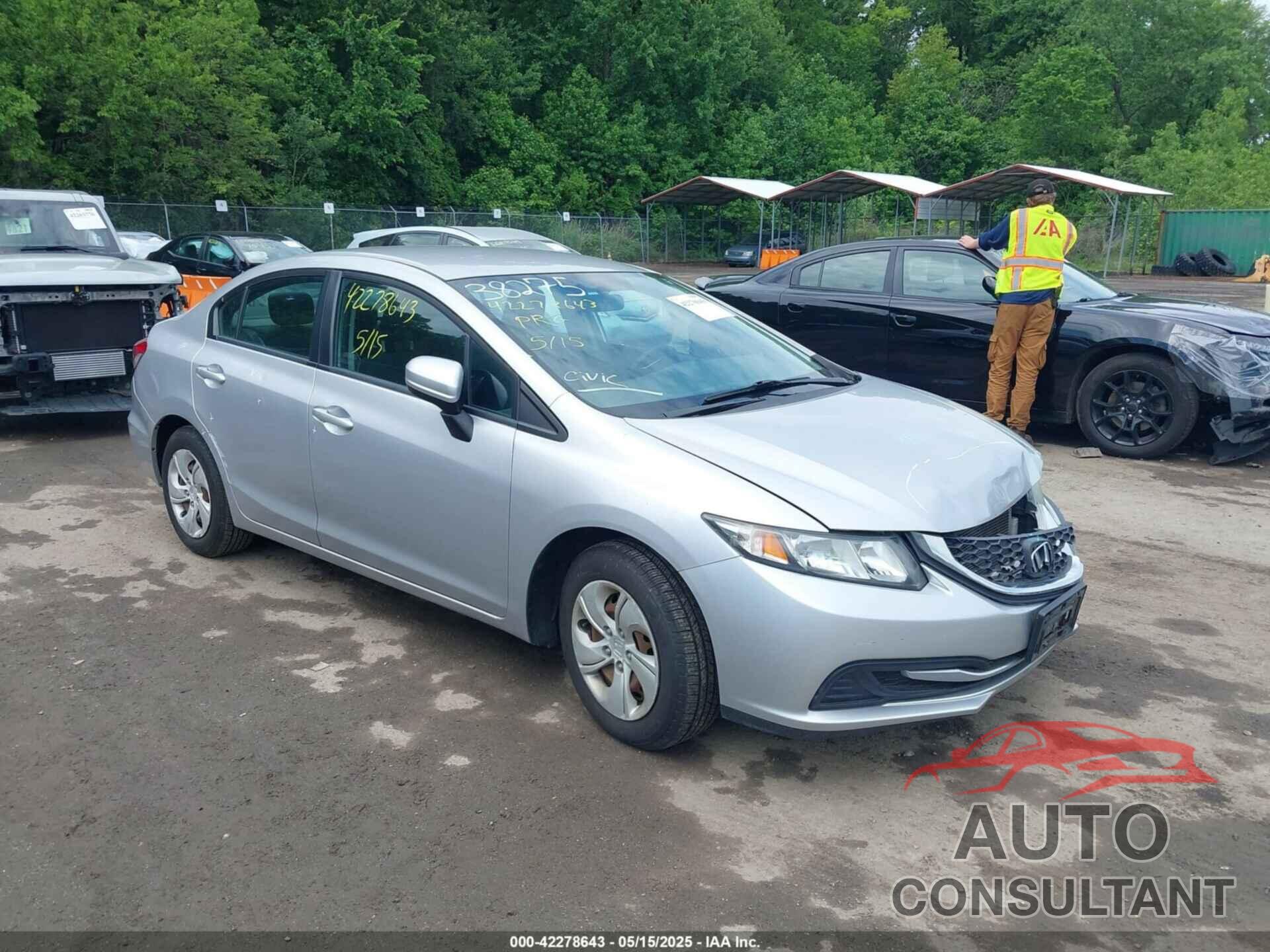HONDA CIVIC 2014 - 19XFB2F51EE256374