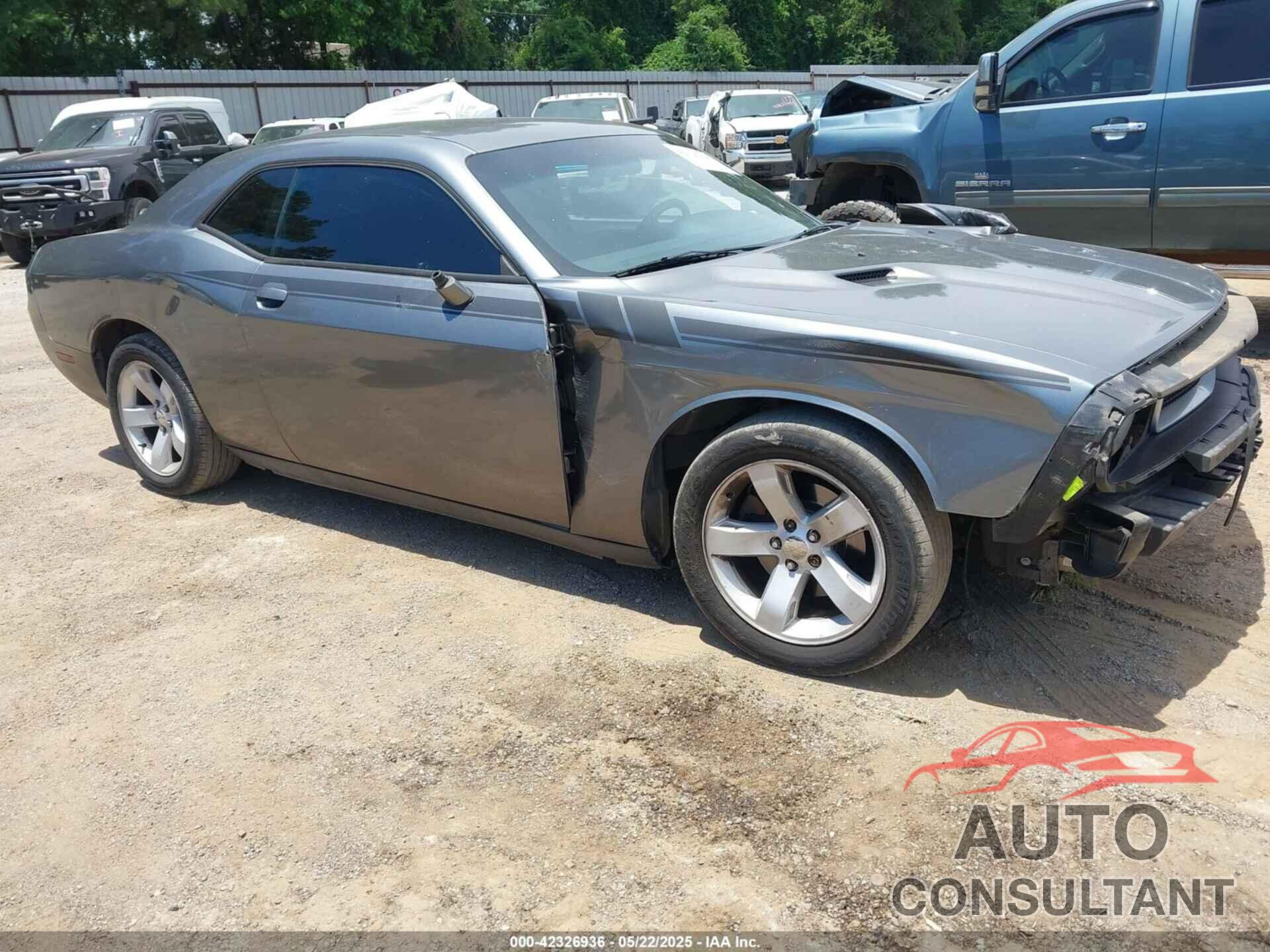 DODGE CHALLENGER 2012 - 2C3CDYAG8CH243555