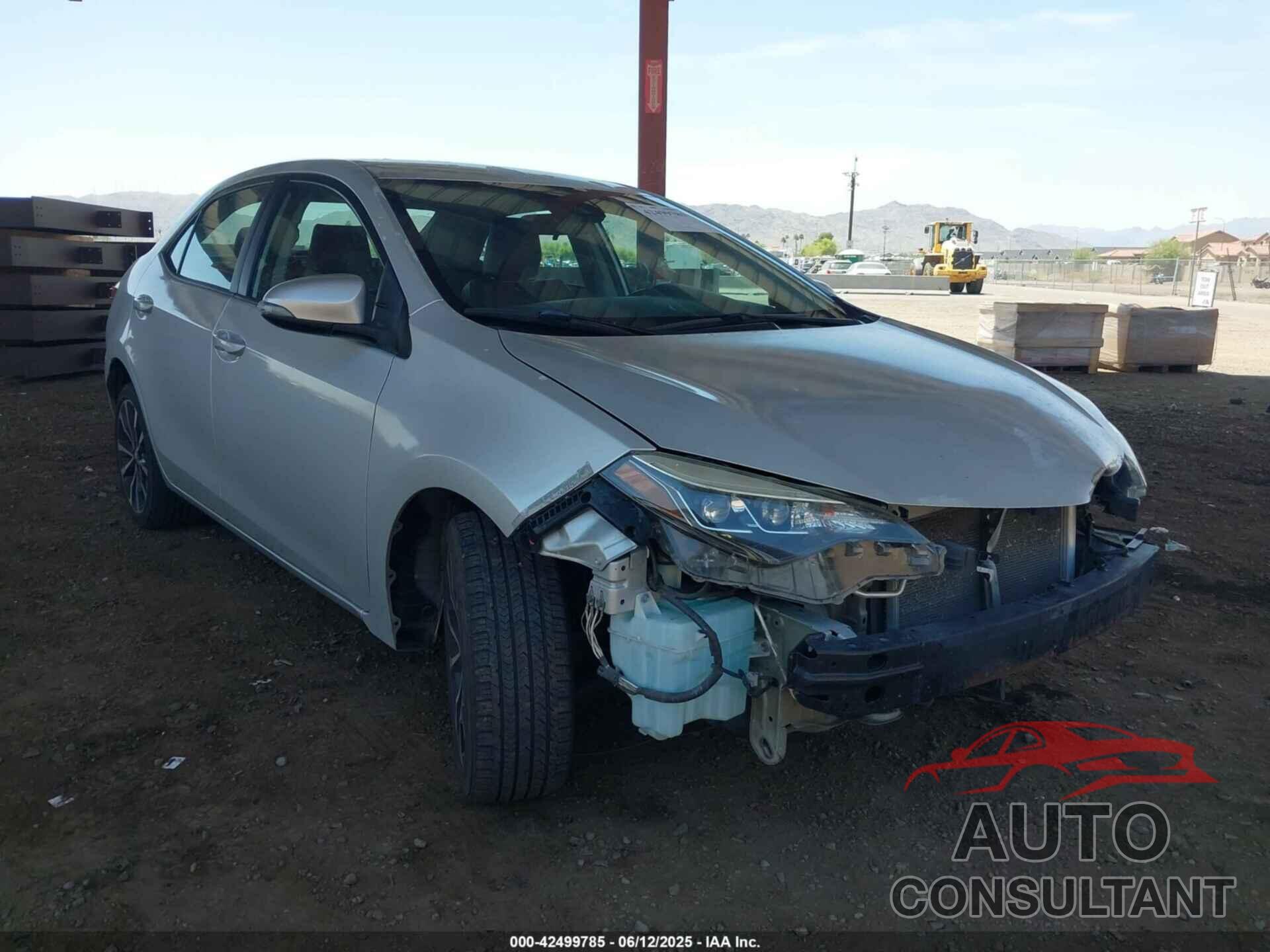 TOYOTA COROLLA 2017 - 5YFBURHE8HP670186