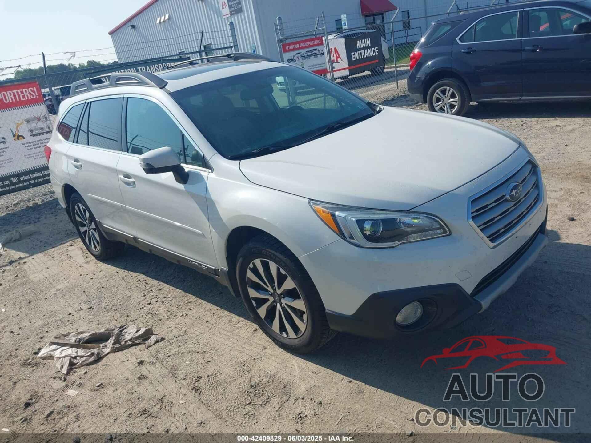 SUBARU OUTBACK 2015 - 4S4BSBNC9F3251717