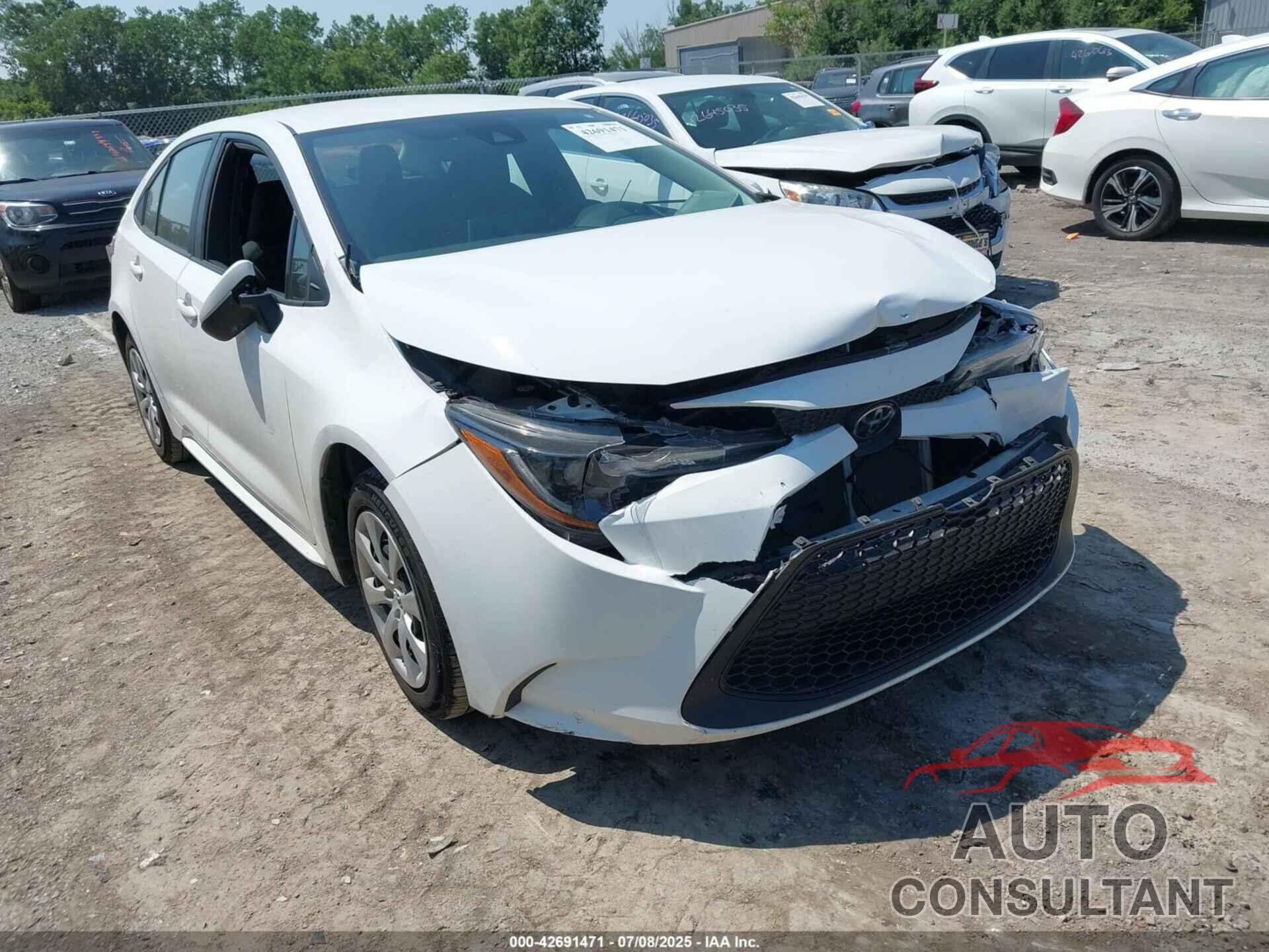 TOYOTA COROLLA 2021 - 5YFEPMAE4MP192148