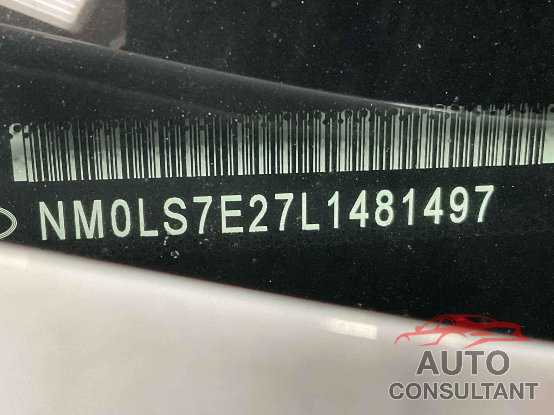 FORD TRANSIT CONNECT 2020 - NM0LS7E27L1481497