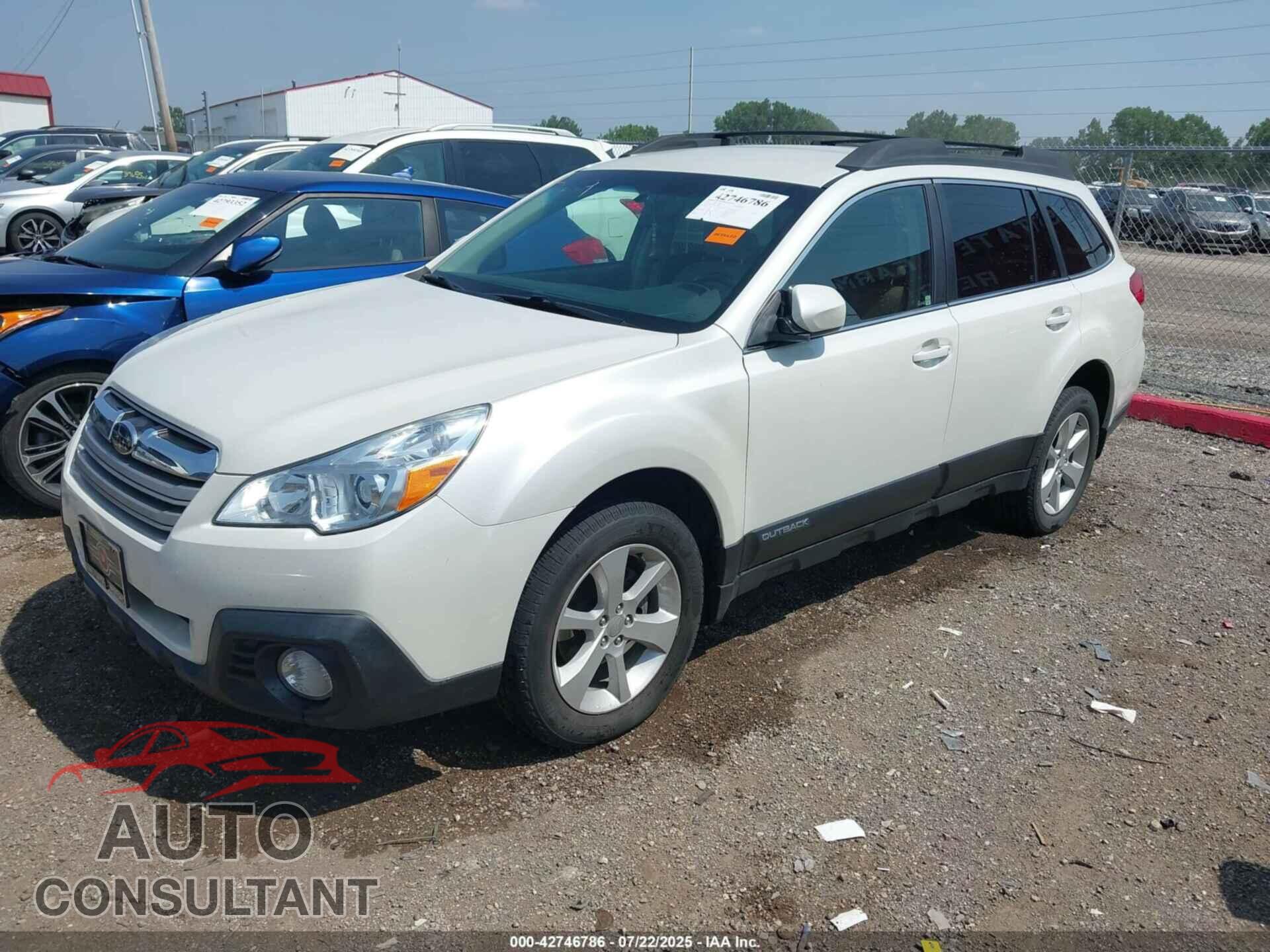 SUBARU OUTBACK 2014 - 4S4BRCCC4E3238750