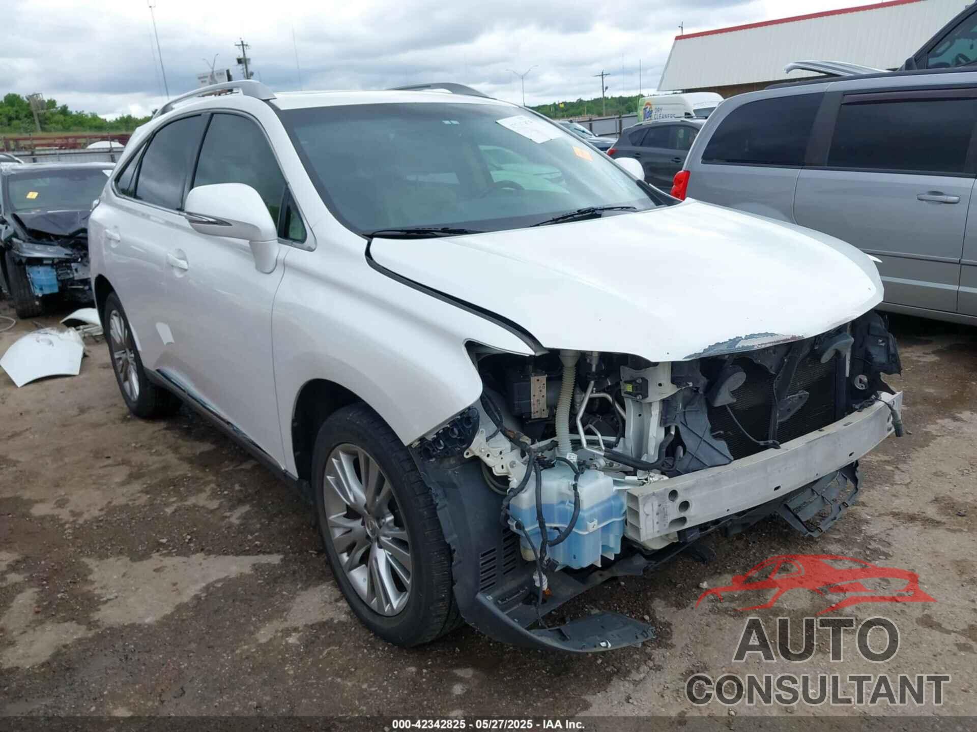 LEXUS RX 350 2013 - 2T2ZK1BA6DC129882