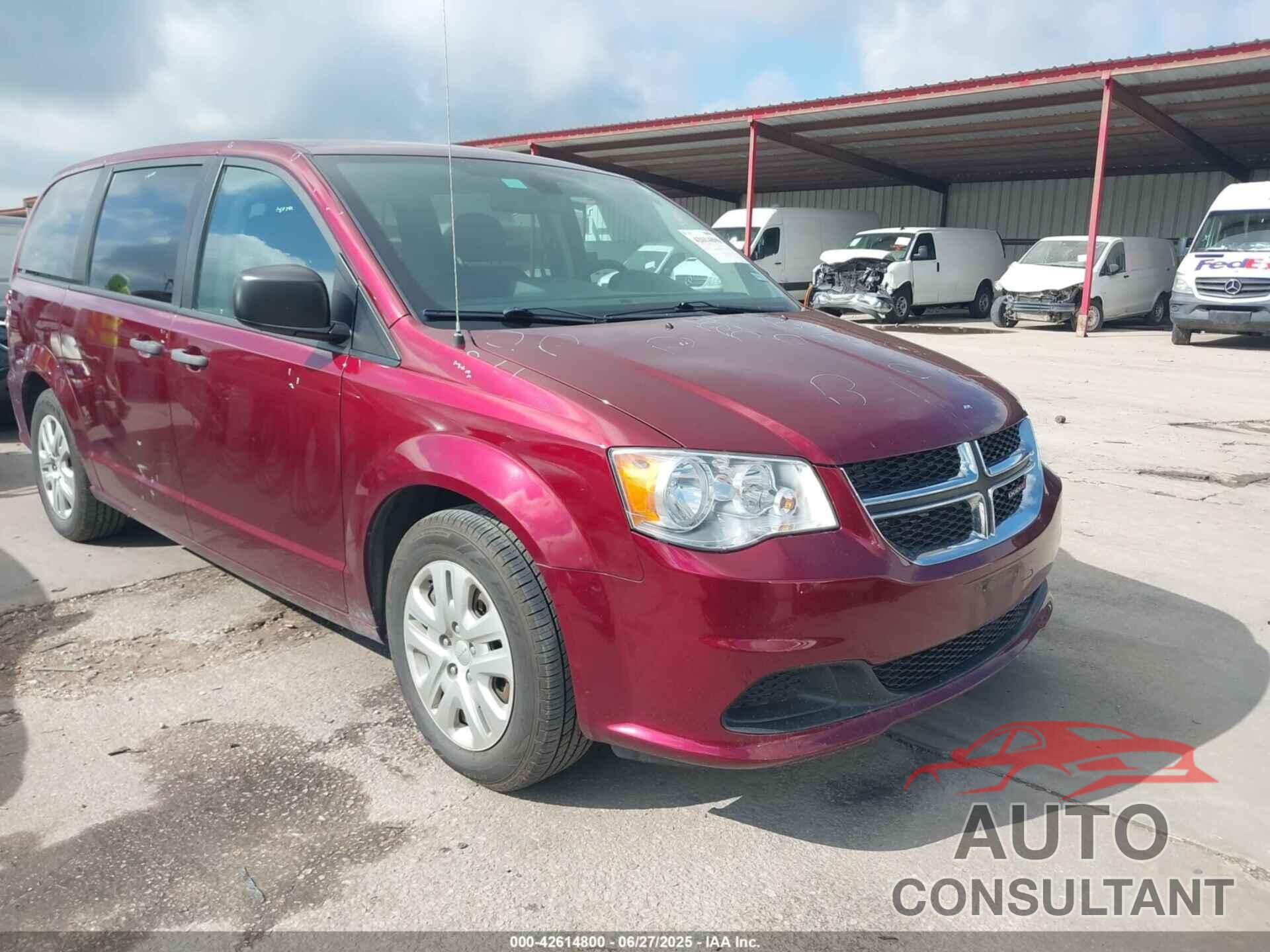DODGE GRAND CARAVAN 2019 - 2C4RDGBG7KR809101