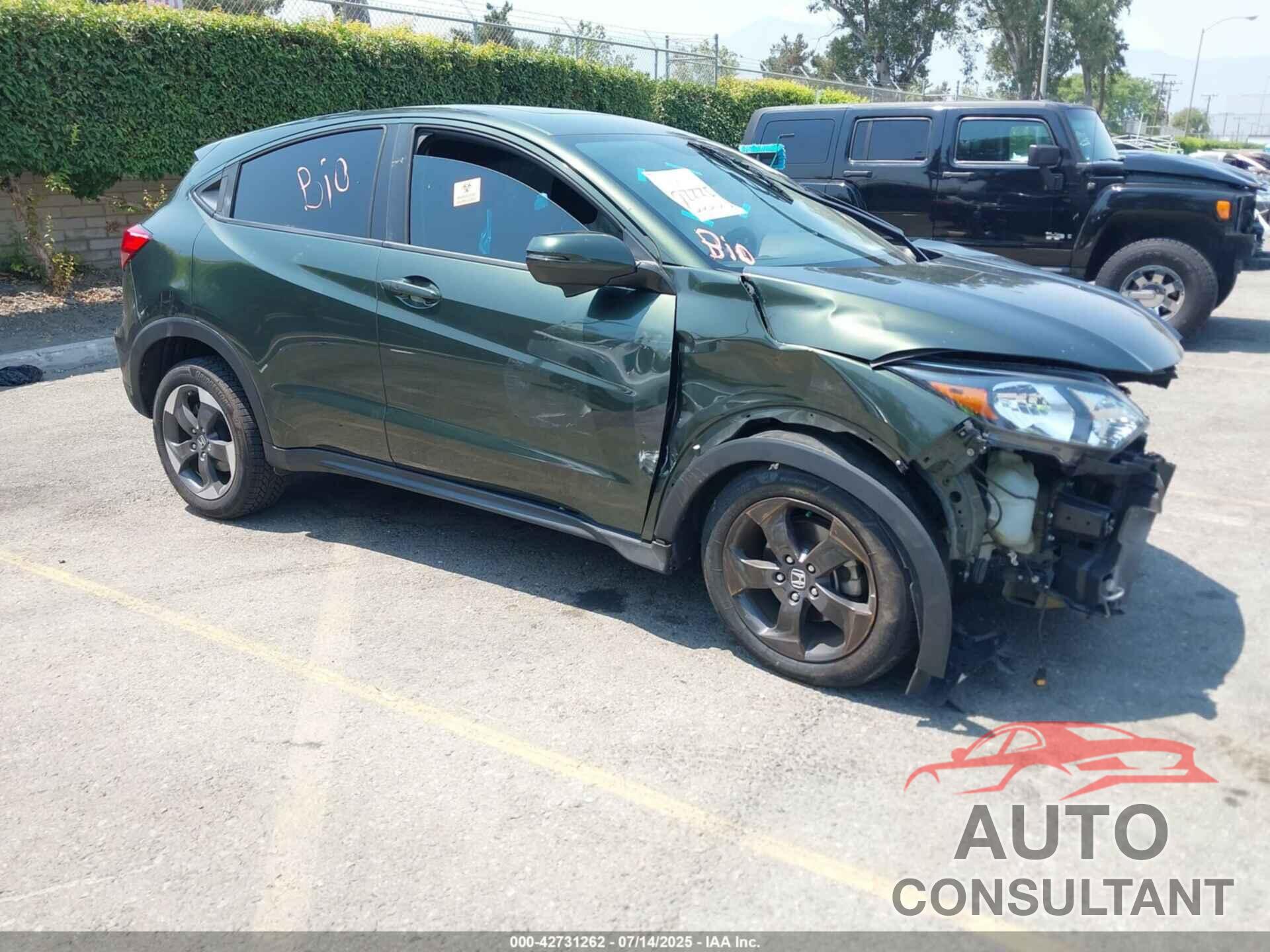 HONDA HR-V 2018 - 3CZRU5H59JM710189