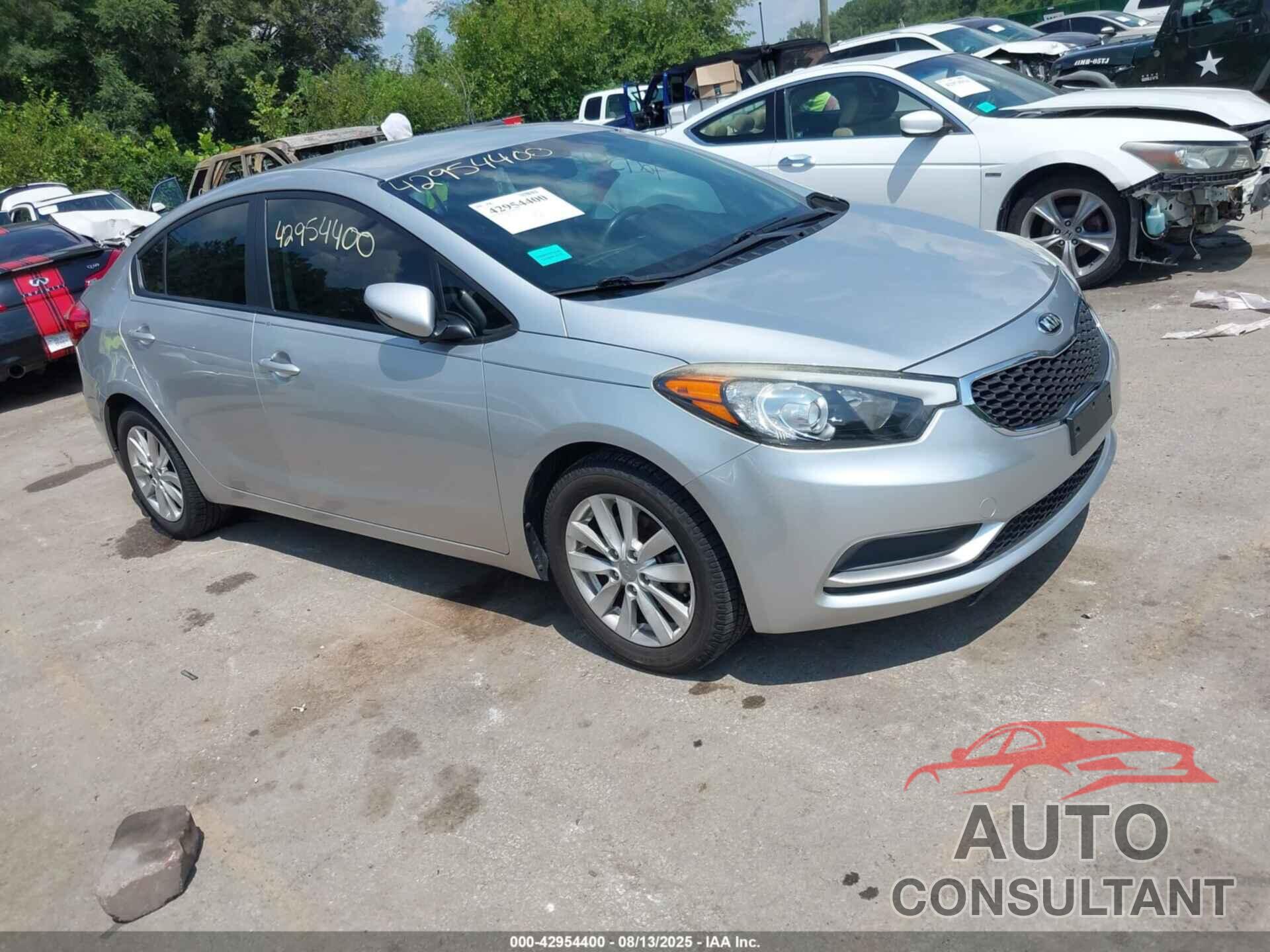 KIA FORTE 2014 - KNAFX4A66E5079276