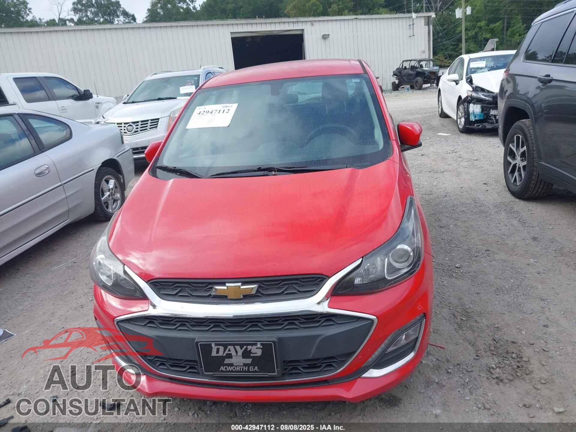 CHEVROLET SPARK 2020 - KL8CD6SA9LC417543