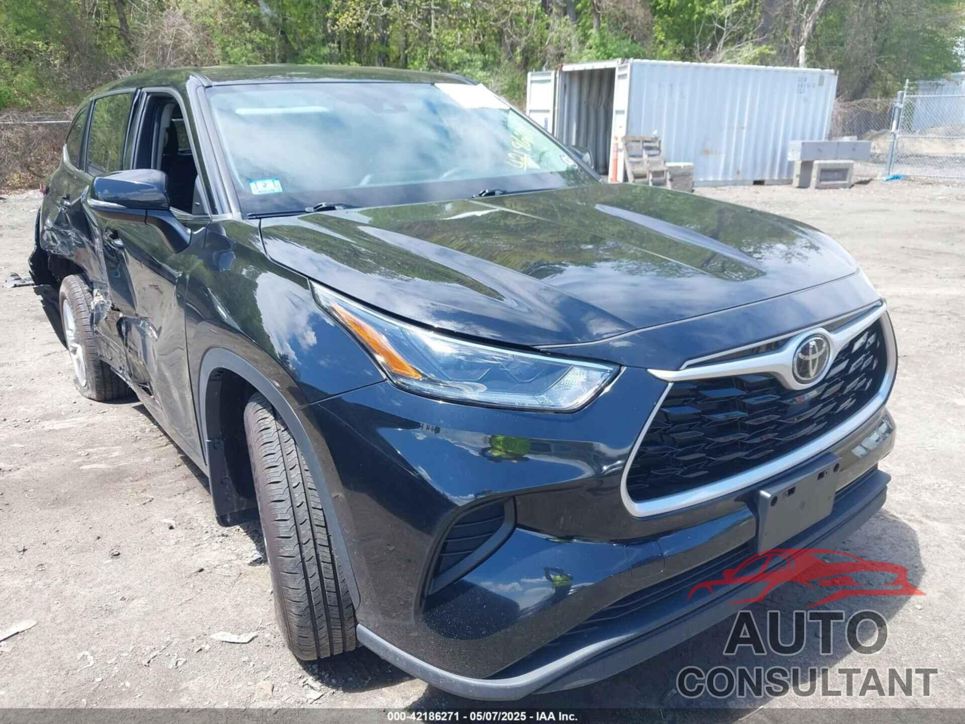 TOYOTA HIGHLANDER 2021 - 5TDCZRBH5MS138002