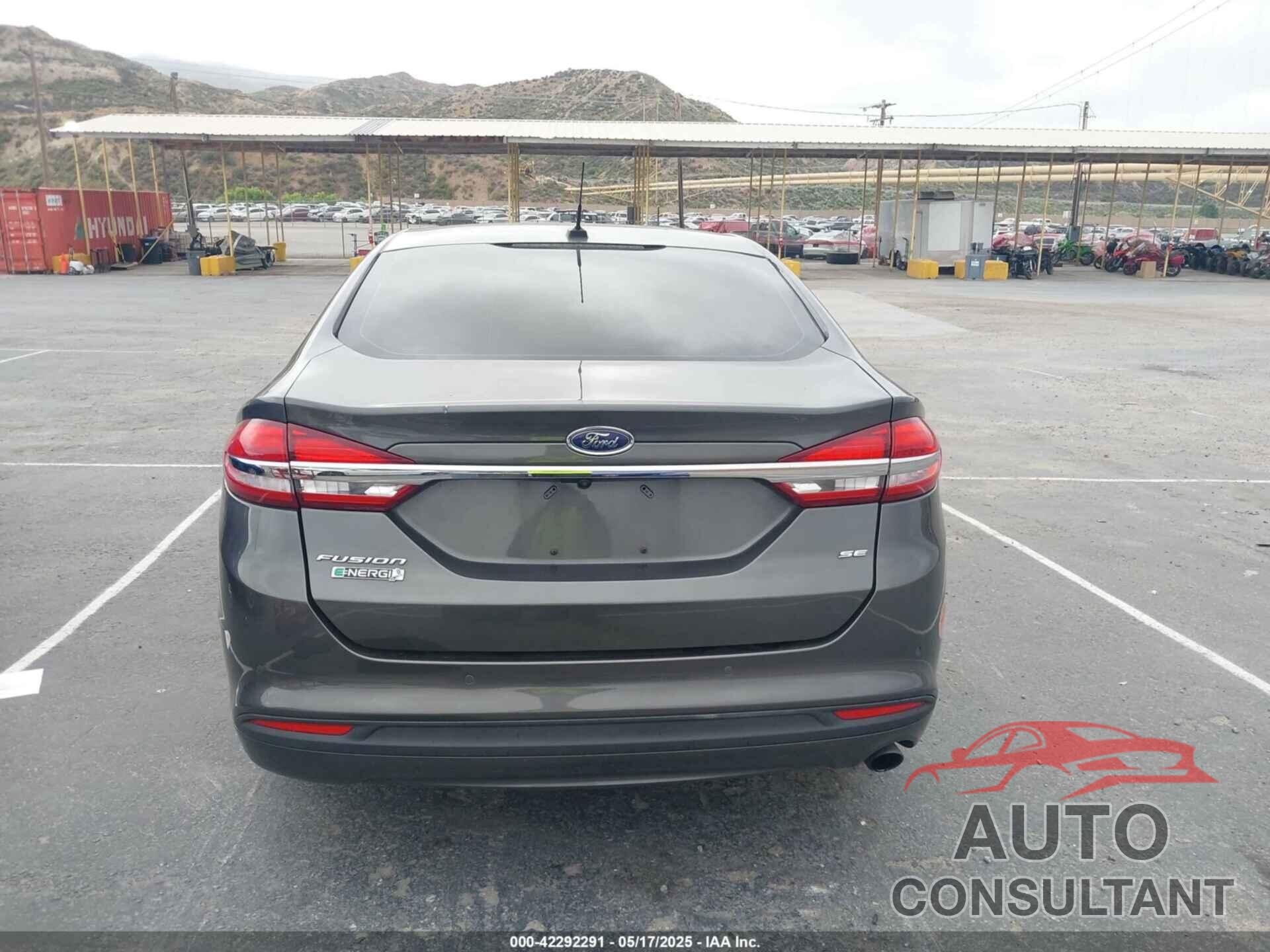 FORD FUSION ENERGI 2017 - 3FA6P0PU9HR201086