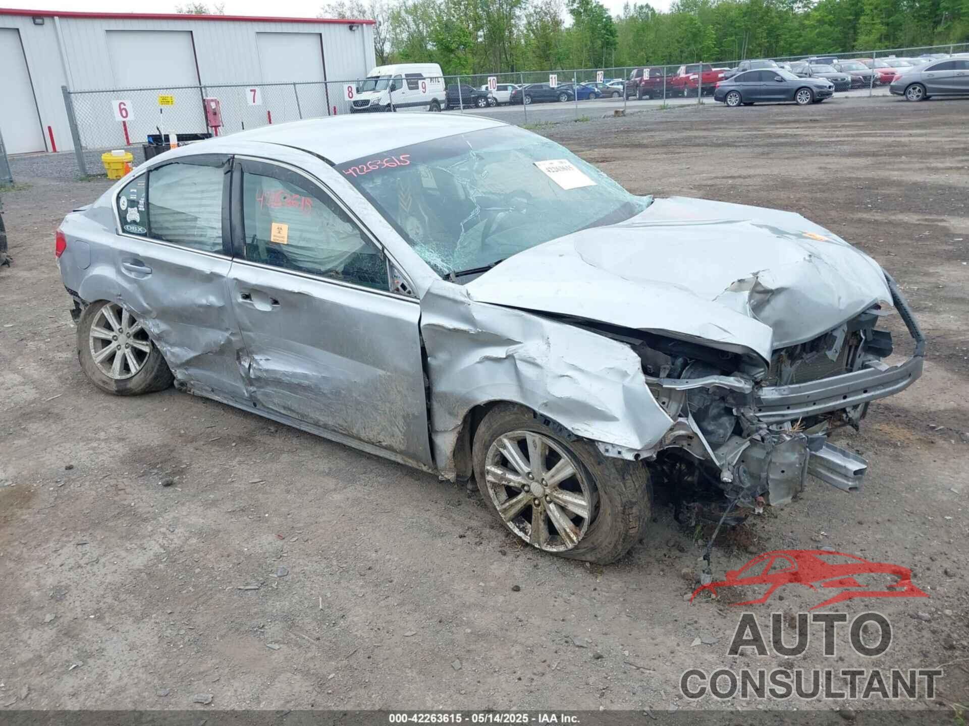 SUBARU LEGACY 2012 - 4S3BMBC65C3009014