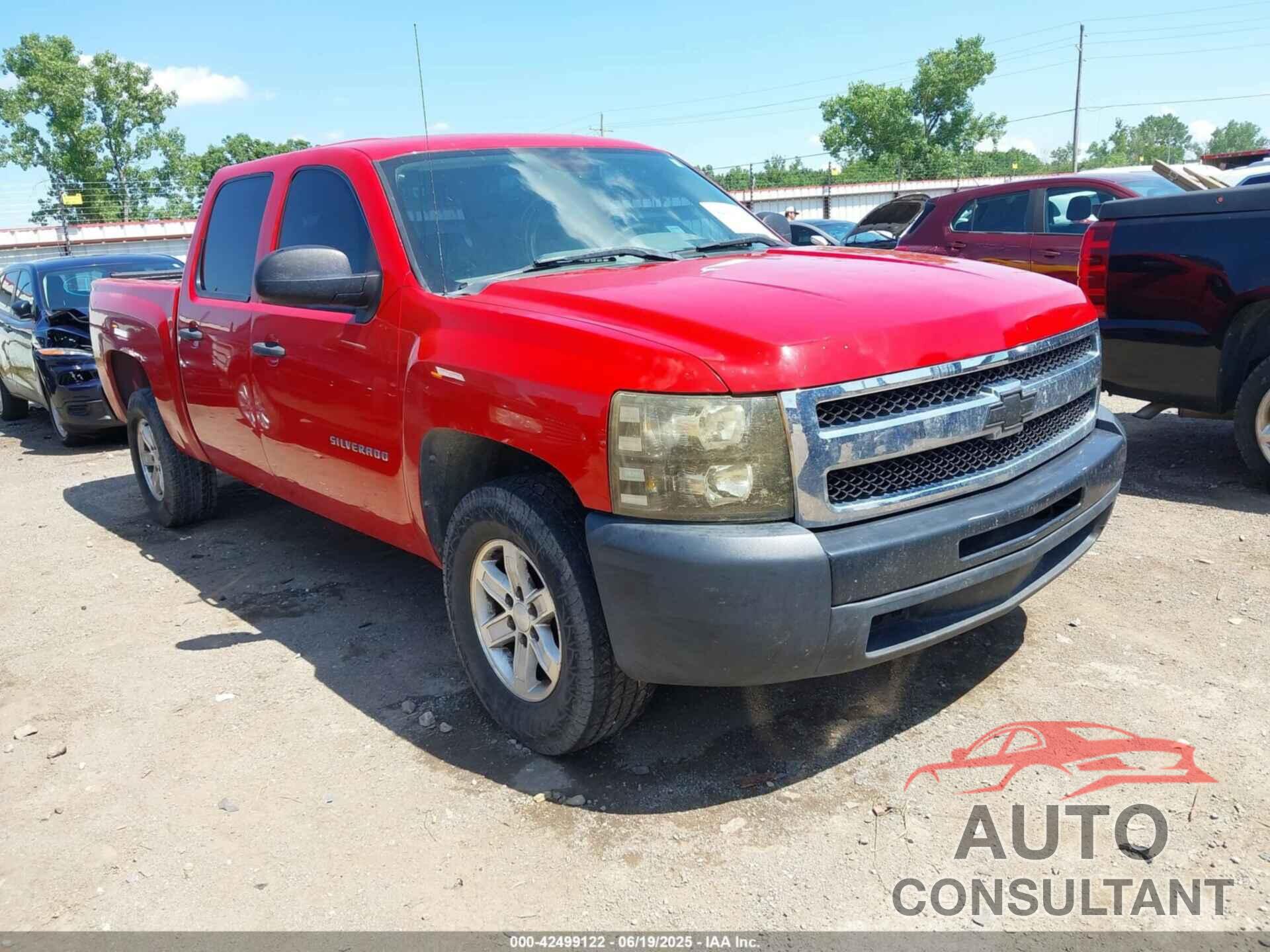 CHEVROLET SILVERADO 1500 2010 - 3GCRCPEA5AG115148