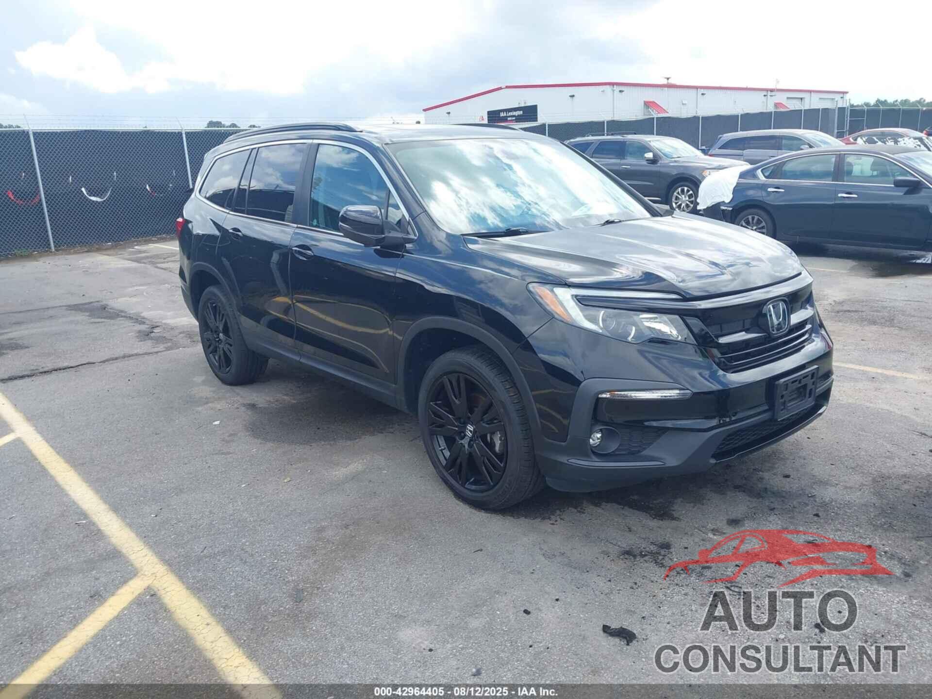 HONDA PILOT 2022 - 5FNYF6H22NB039336