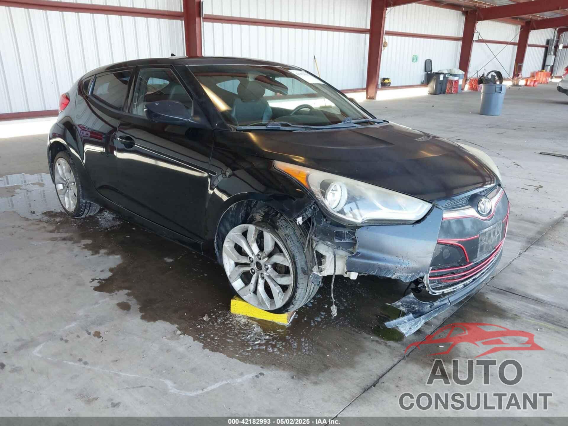HYUNDAI VELOSTER 2012 - KMHTC6AD0CU062046