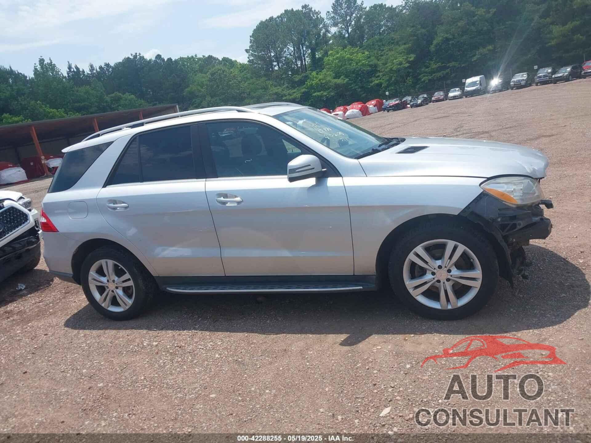 MERCEDES-BENZ ML 350 2013 - 4JGDA5JB0DA202988