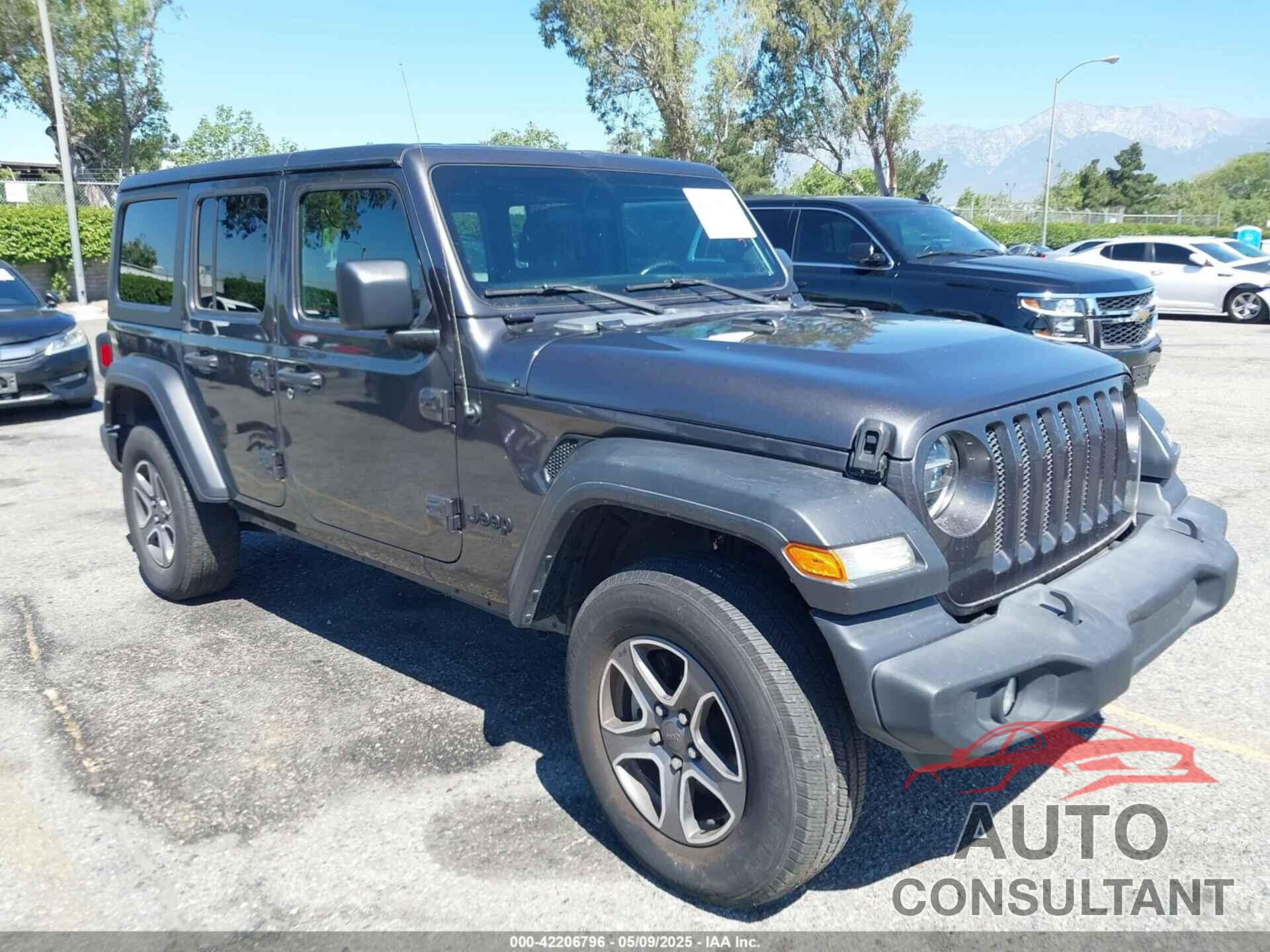 JEEP WRANGLER UNLIMITED 2022 - 1C4HJXDG6NW134306