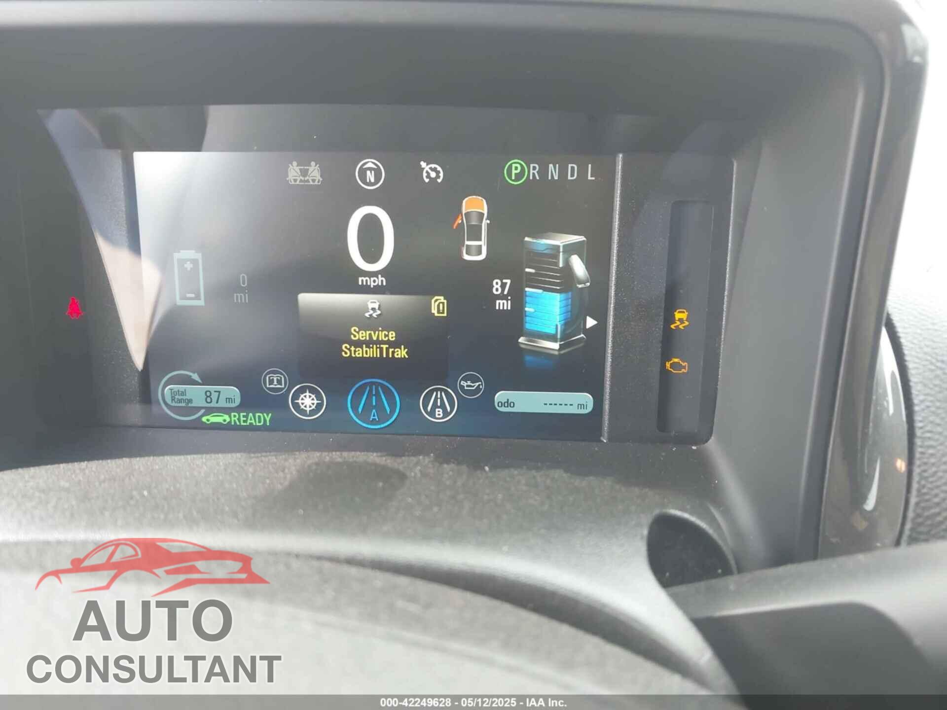 CHEVROLET VOLT 2012 - 1G1RD6E49CU100792