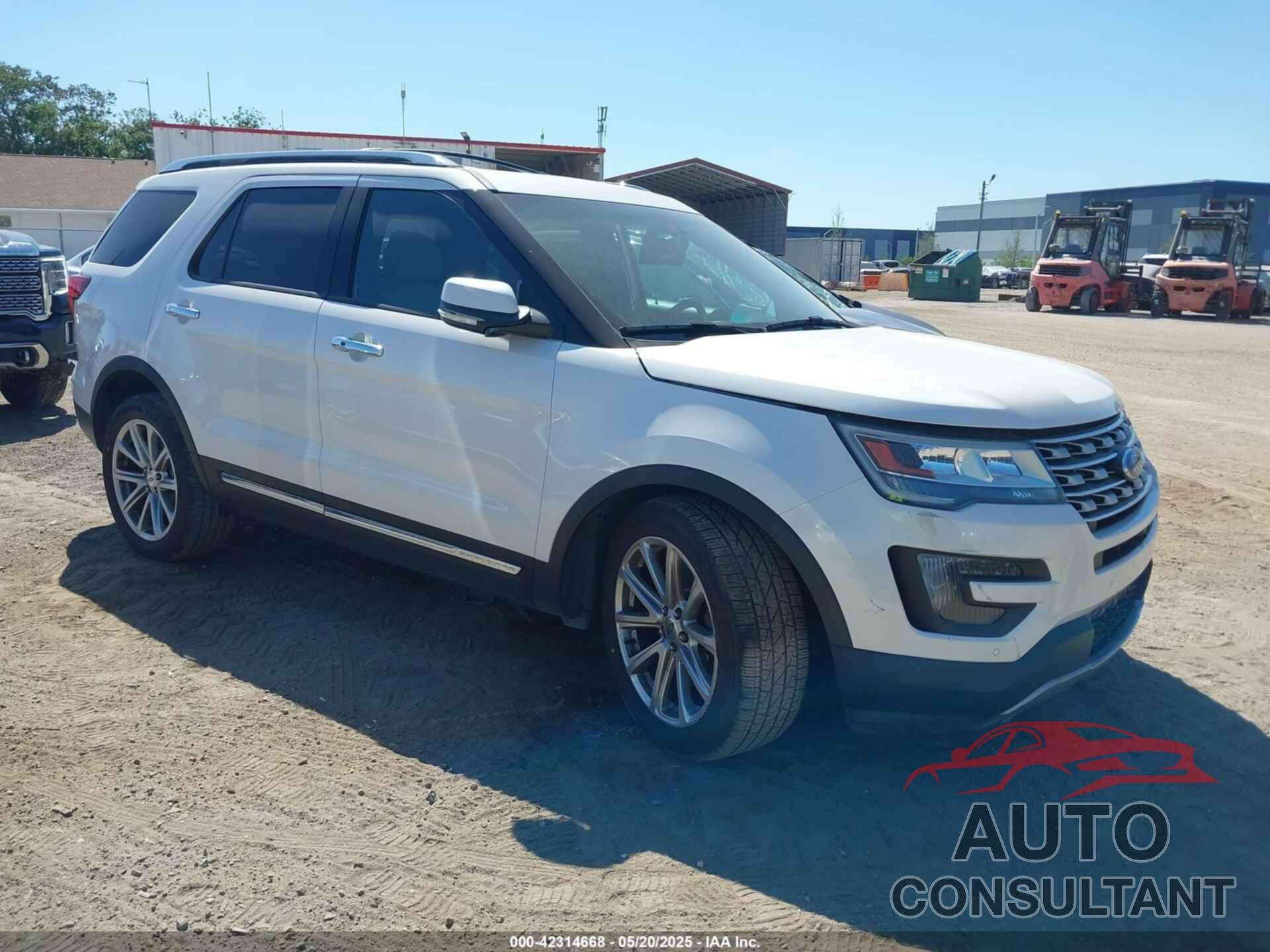 FORD EXPLORER 2016 - 1FM5K7F85GGA10185
