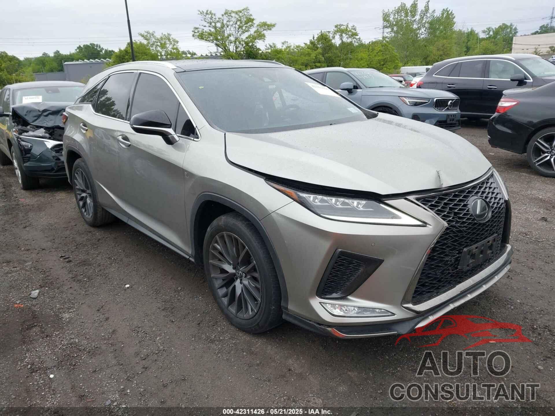 LEXUS RX 350 2020 - 2T2YZMDAXLC234736