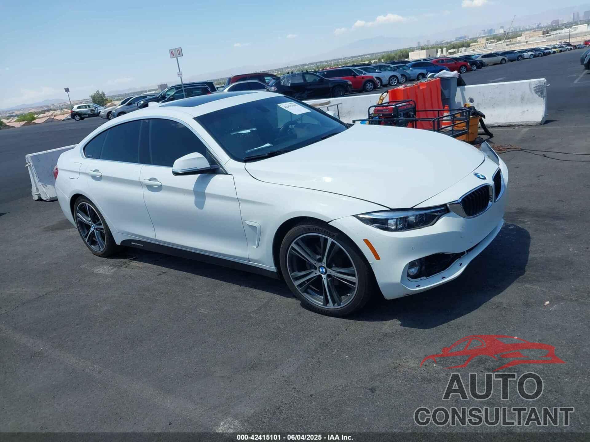 BMW 430I GRAN COUPE 2019 - WBA4J1C54KBU67390
