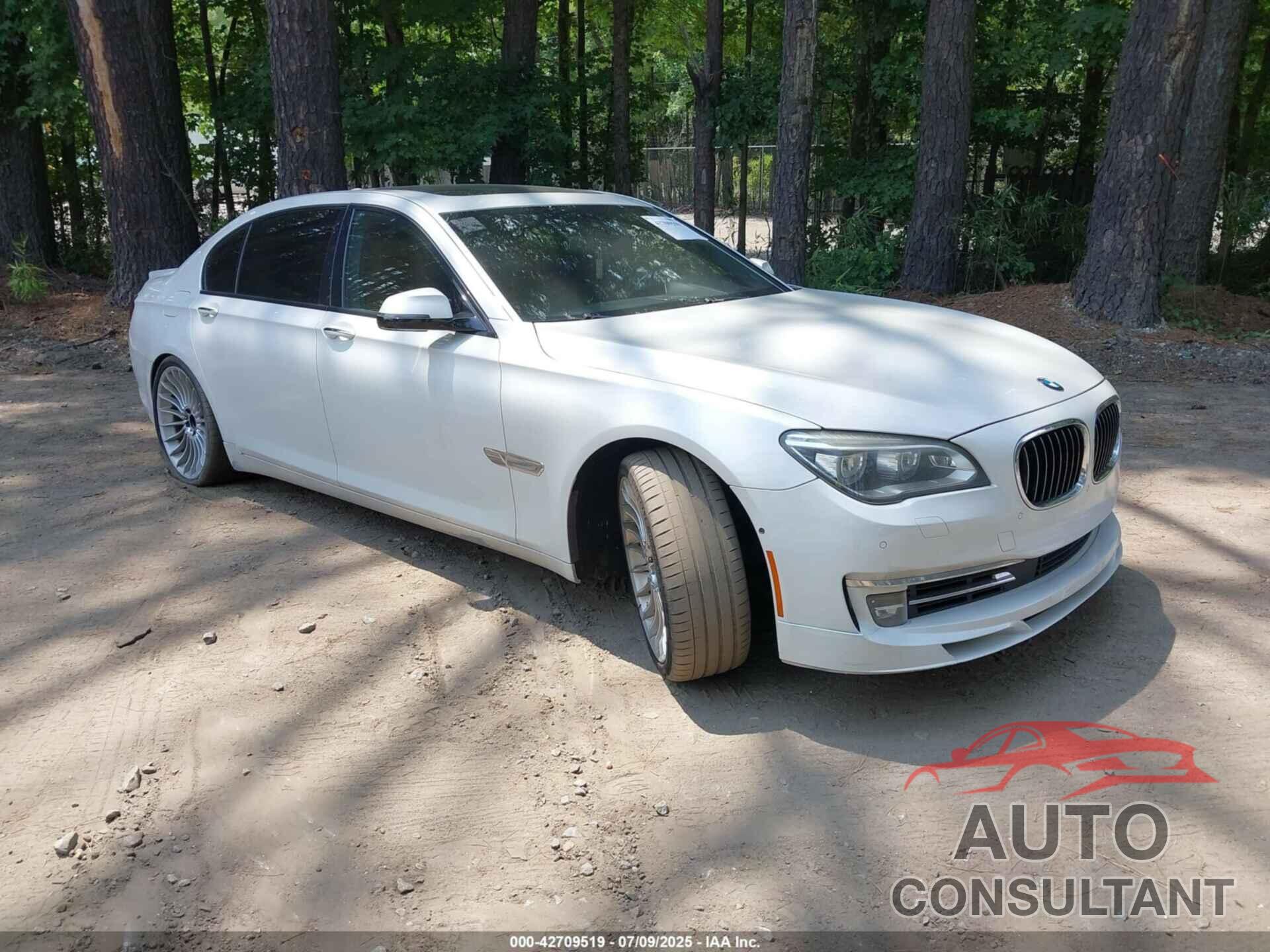 BMW 750LI 2013 - WBAYE8C55DDS16013