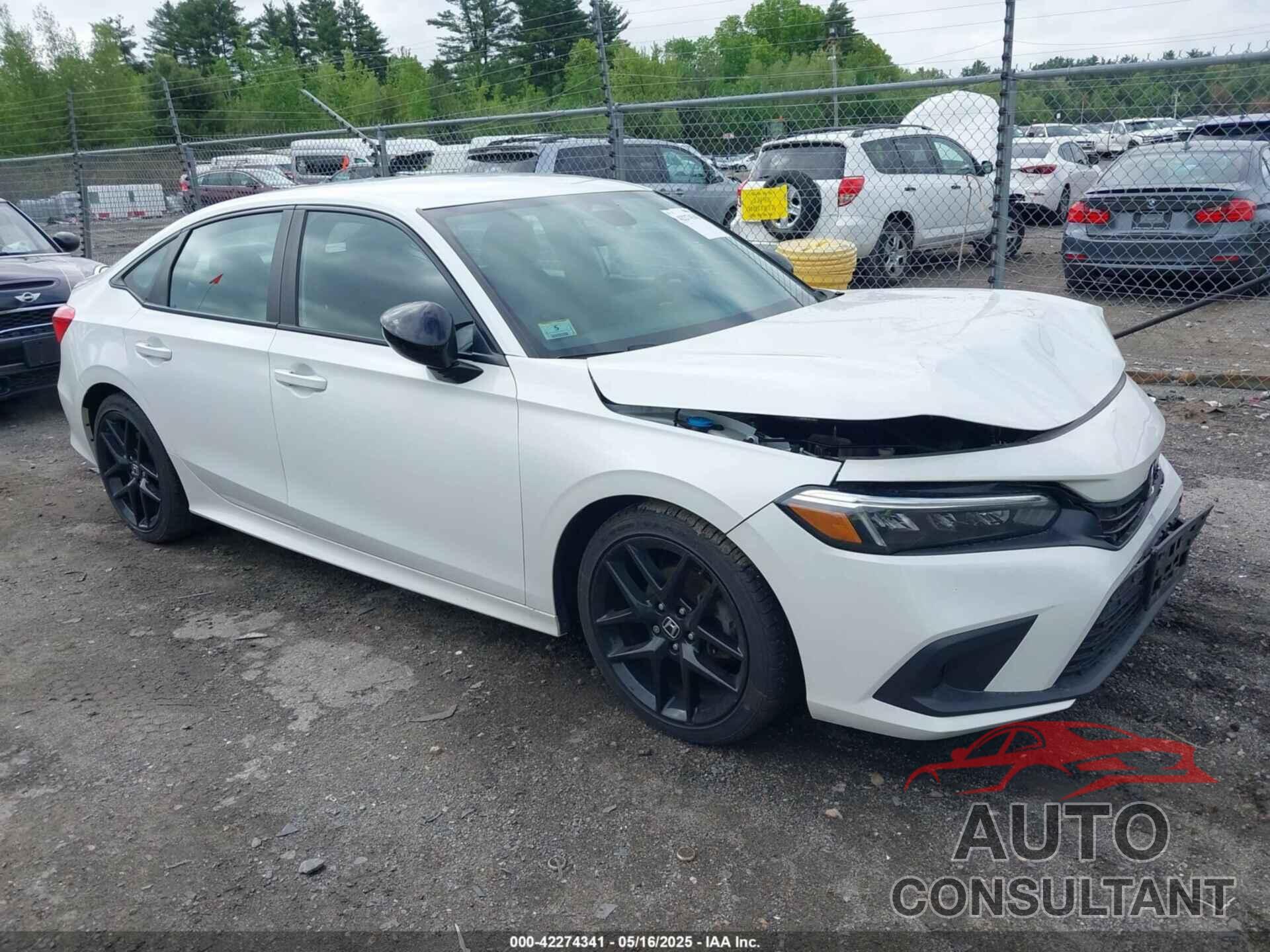 HONDA CIVIC 2022 - 2HGFE2F50NH501677