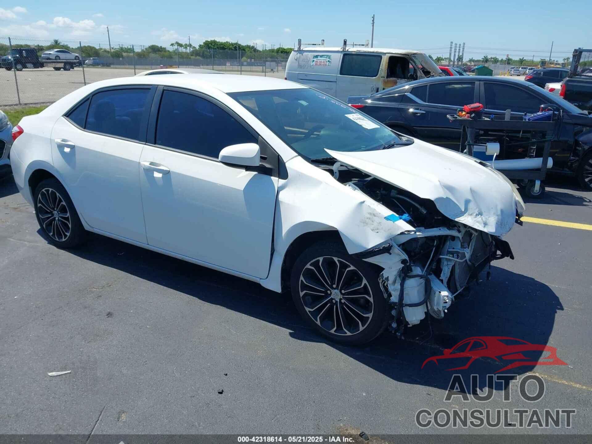 TOYOTA COROLLA 2014 - 2T1BURHE6EC128192