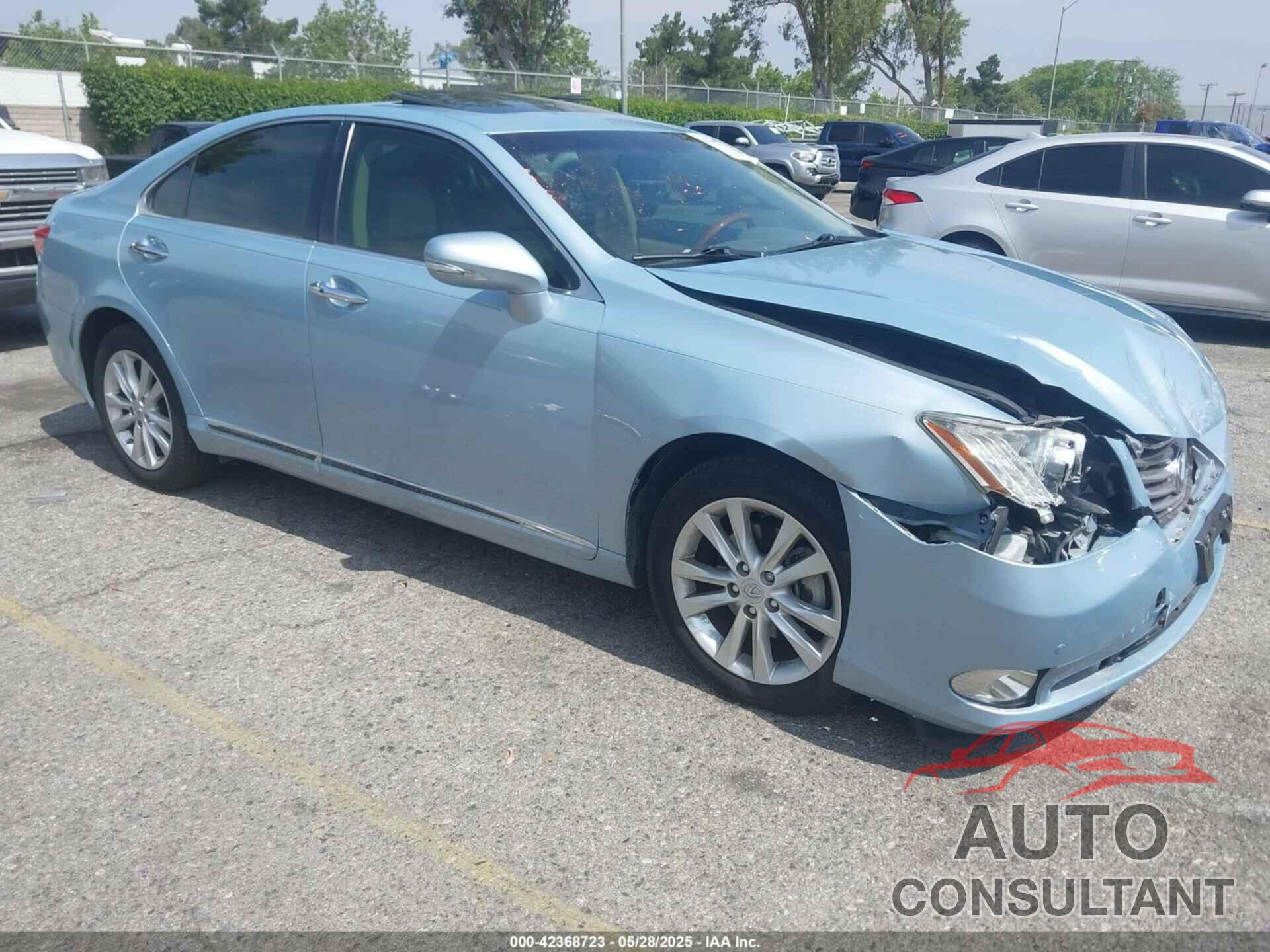 LEXUS ES 350 2012 - JTHBK1EG3C2473736