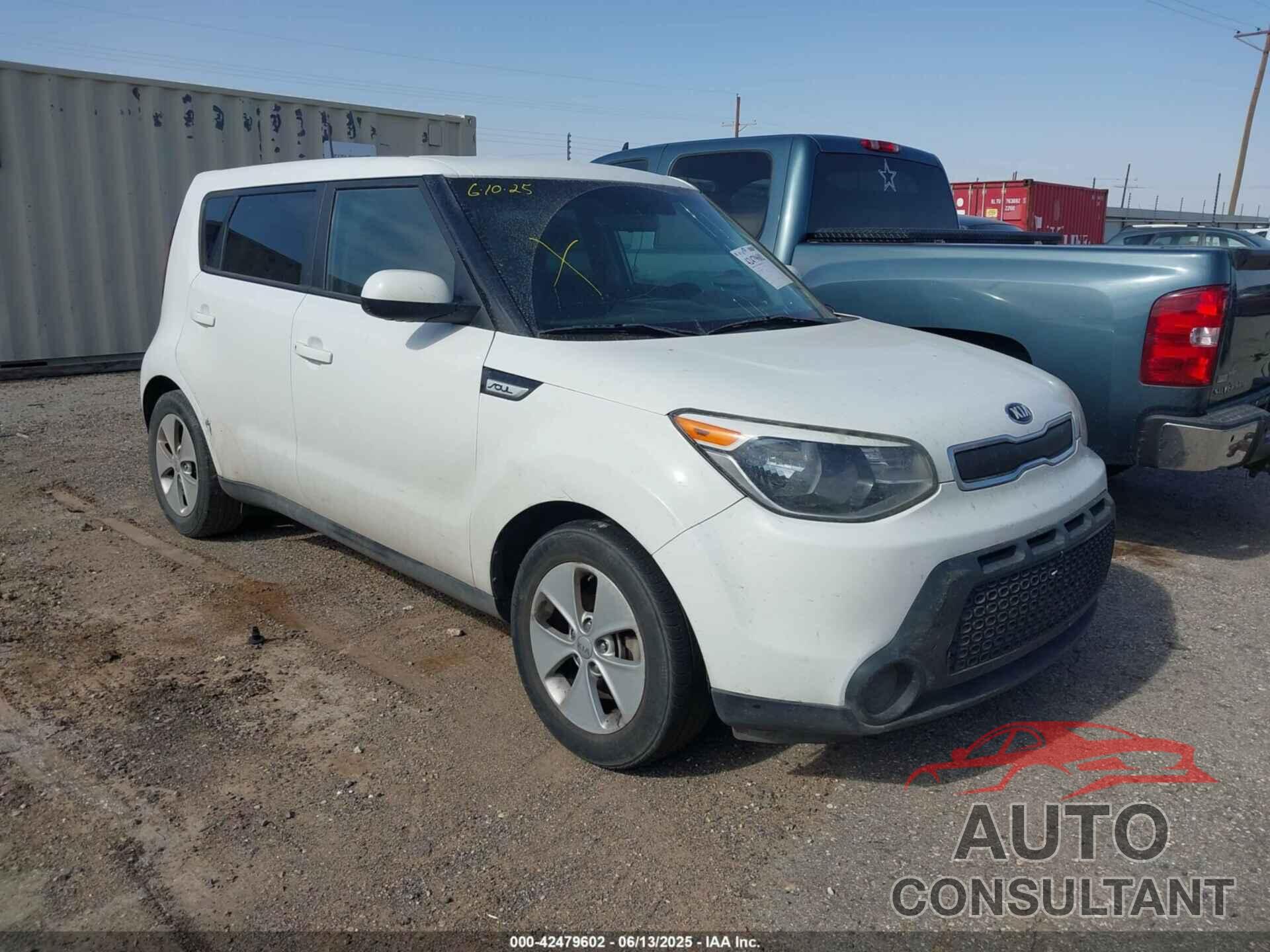 KIA SOUL 2016 - KNDJN2A24G7378440