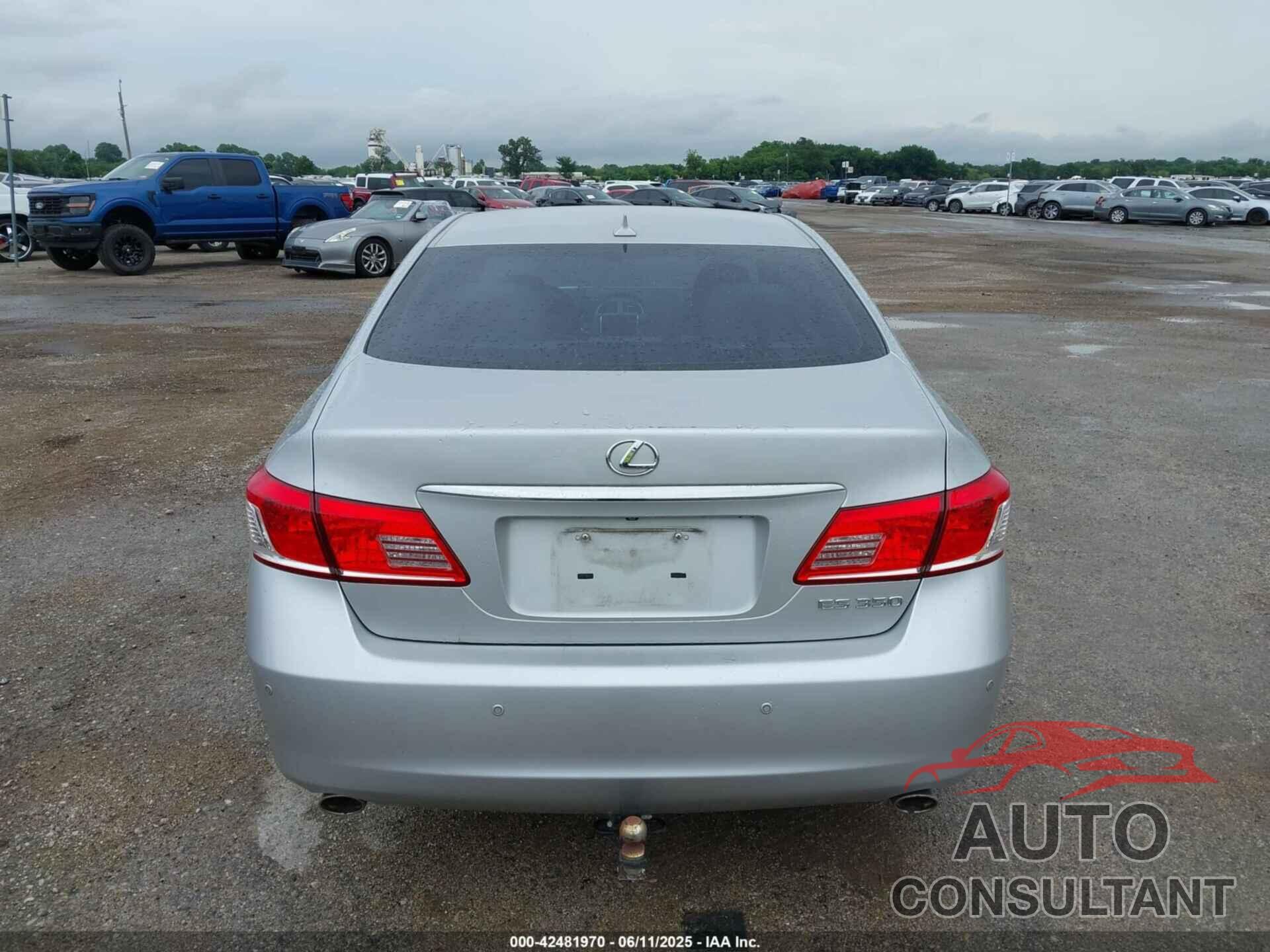 LEXUS ES 350 2012 - JTHBK1EG1C2499297