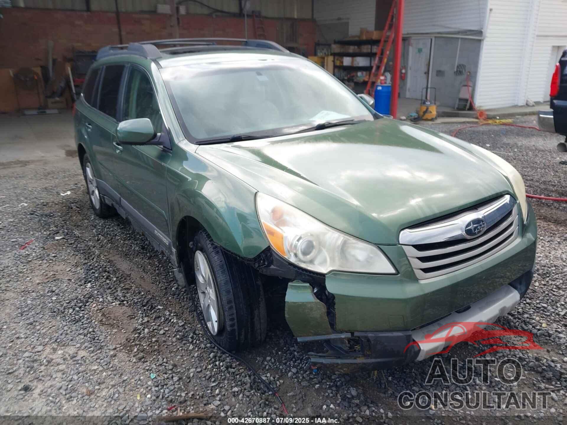 SUBARU OUTBACK 2012 - 4S4BRCKC6C3287947