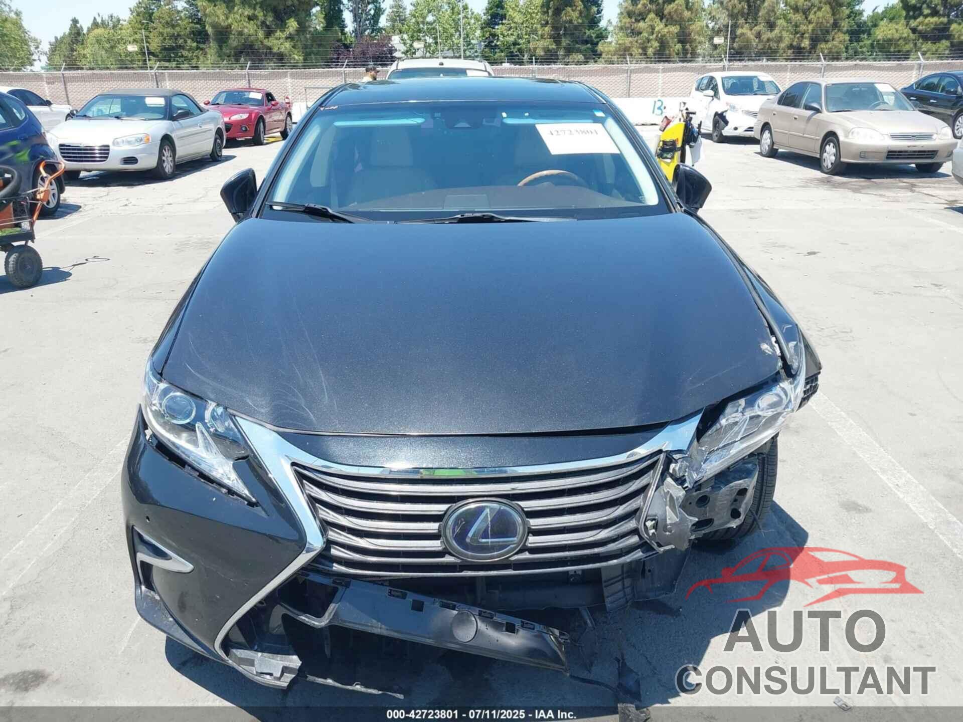 LEXUS ES 300H 2016 - JTHBW1GG4G2127122