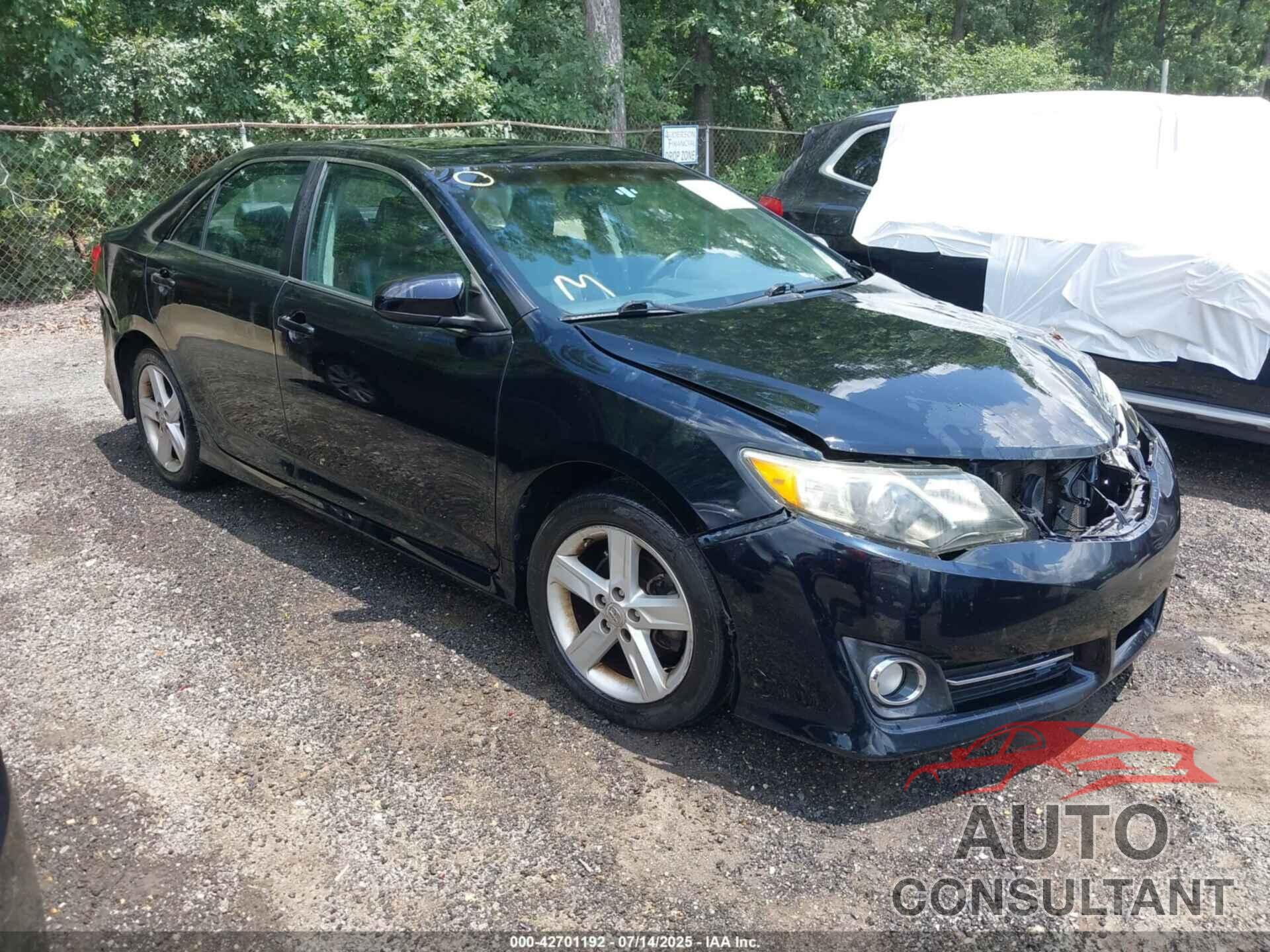 TOYOTA CAMRY 2012 - 4T1BF1FKXCU502724