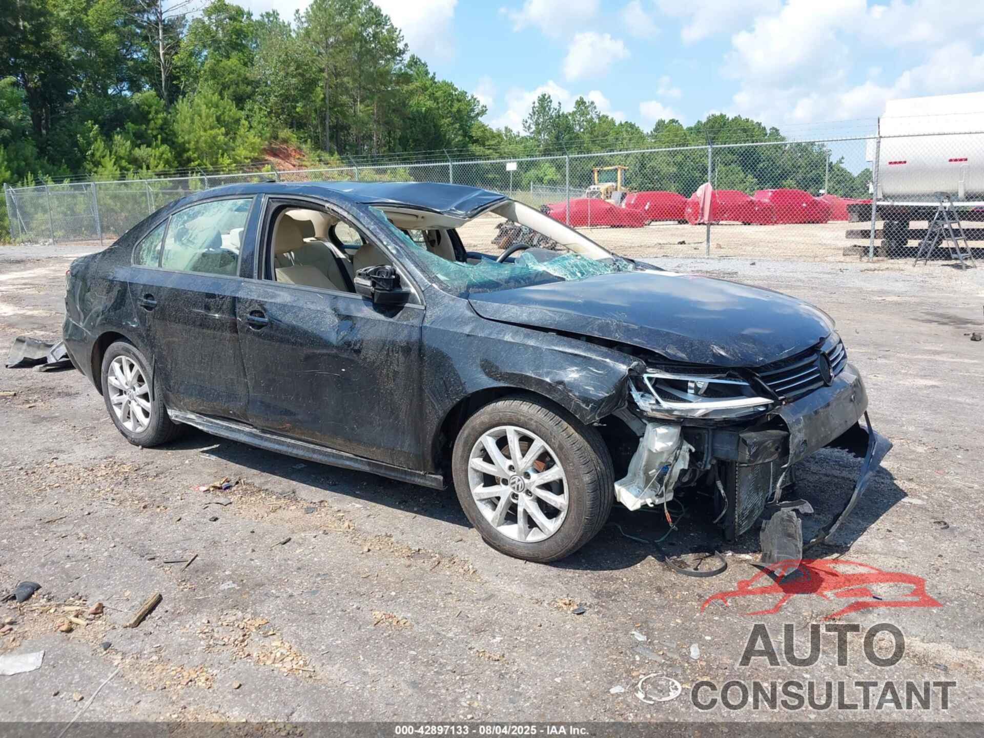 VOLKSWAGEN JETTA 2012 - 3VWDX7AJXCM454347