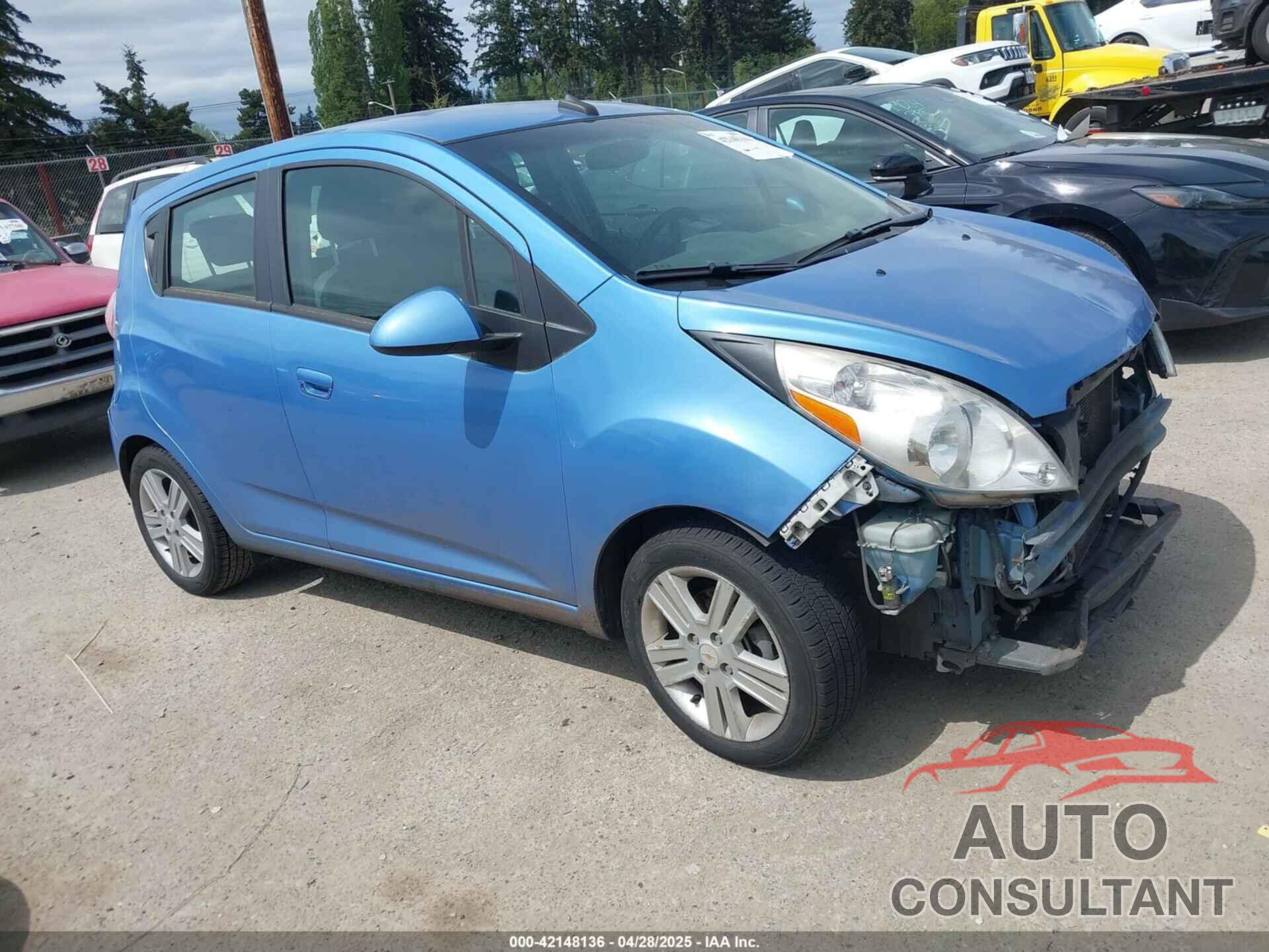 CHEVROLET SPARK 2013 - KL8CD6S95DC511197