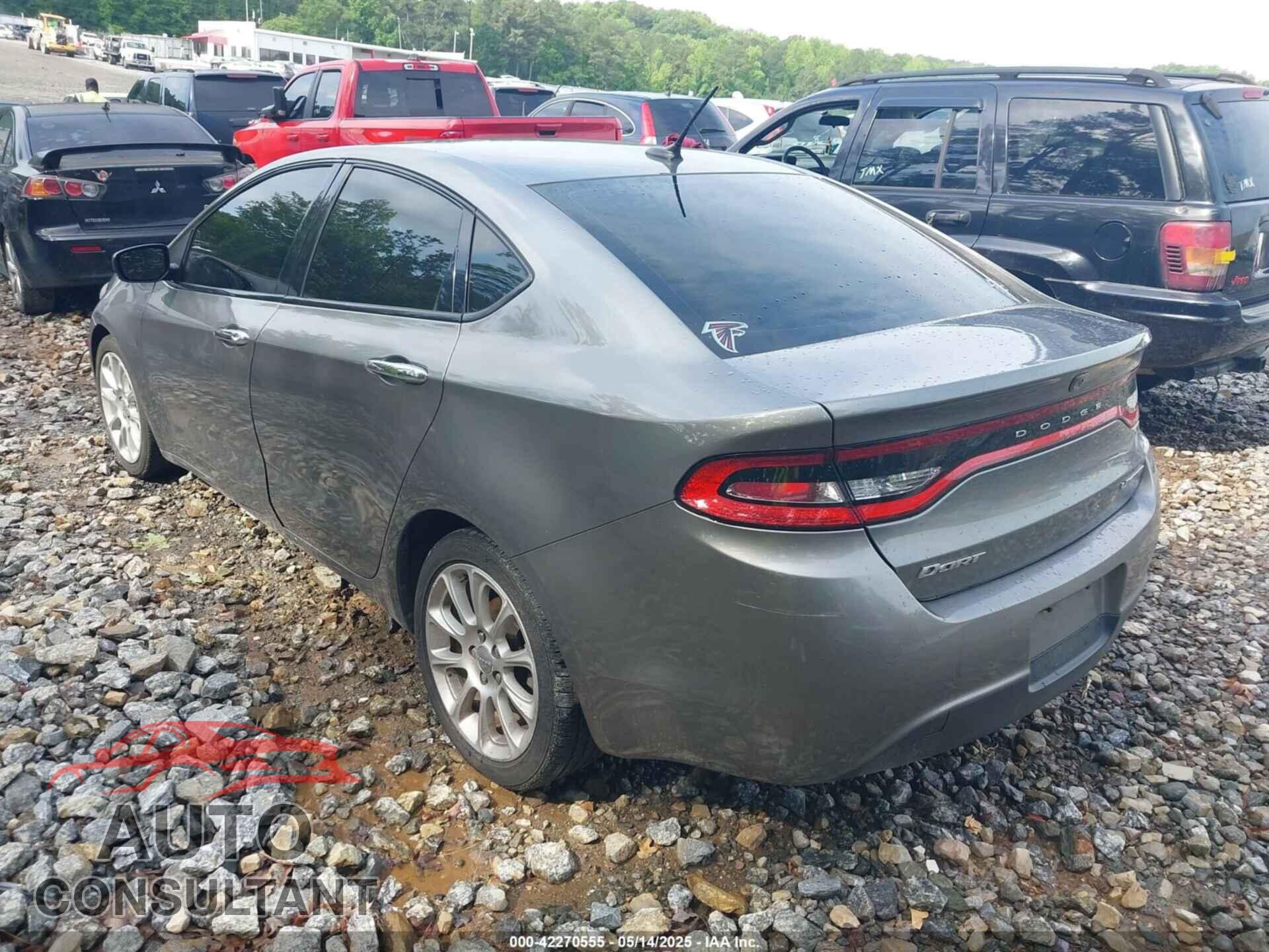 DODGE DART 2013 - 1C3CDFCA3DD302202