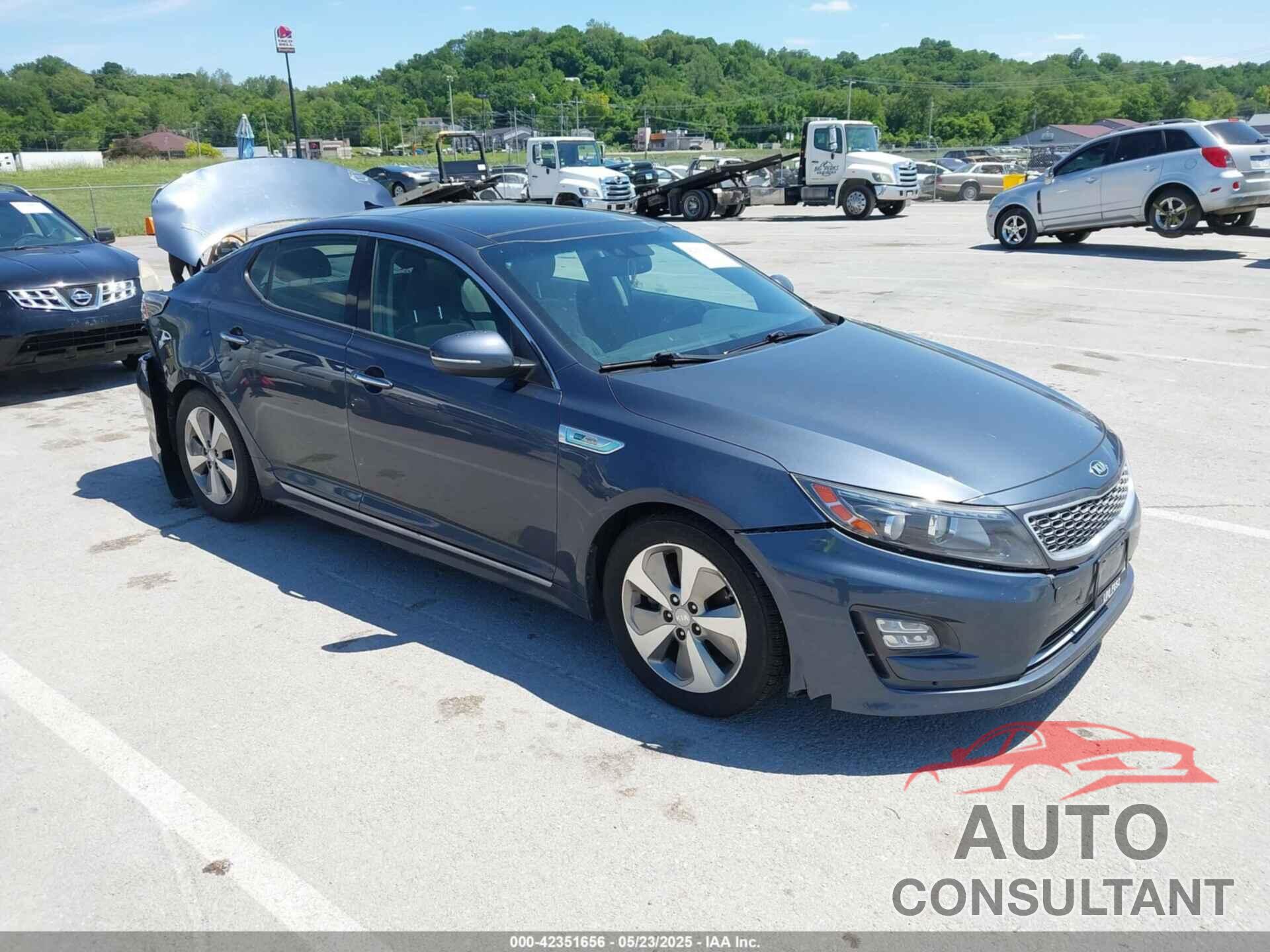 KIA OPTIMA HYBRID 2014 - KNAGN4ADXE5066734