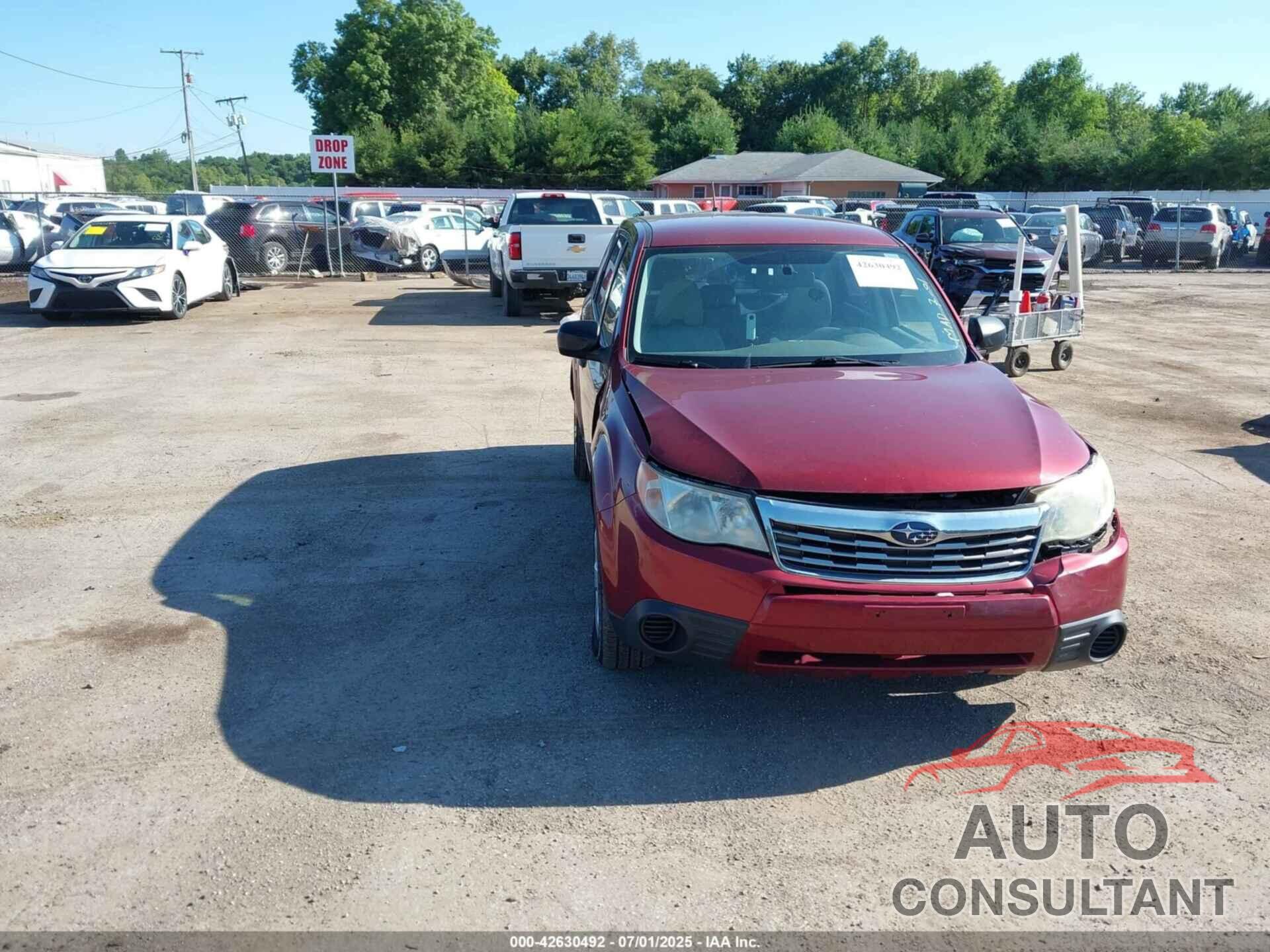SUBARU FORESTER 2010 - JF2SH6AC4AH709970