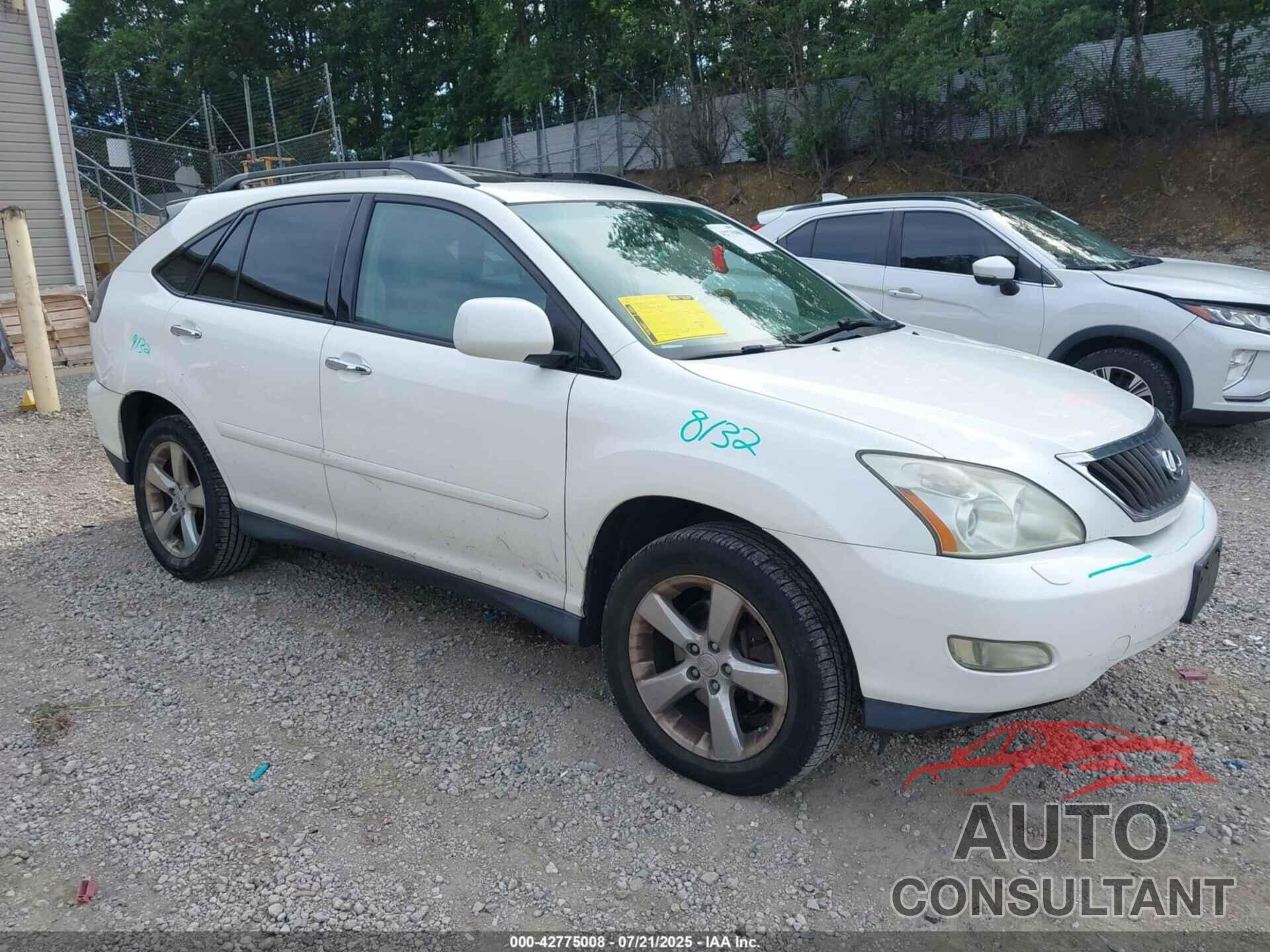 LEXUS RX 350 2009 - 2T2GK31U49C059661
