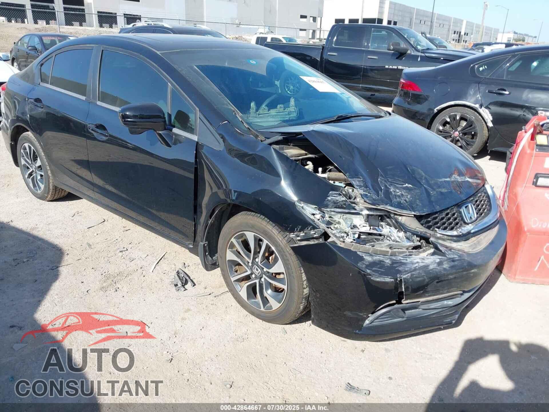 HONDA CIVIC 2014 - 19XFB2F87EE068680