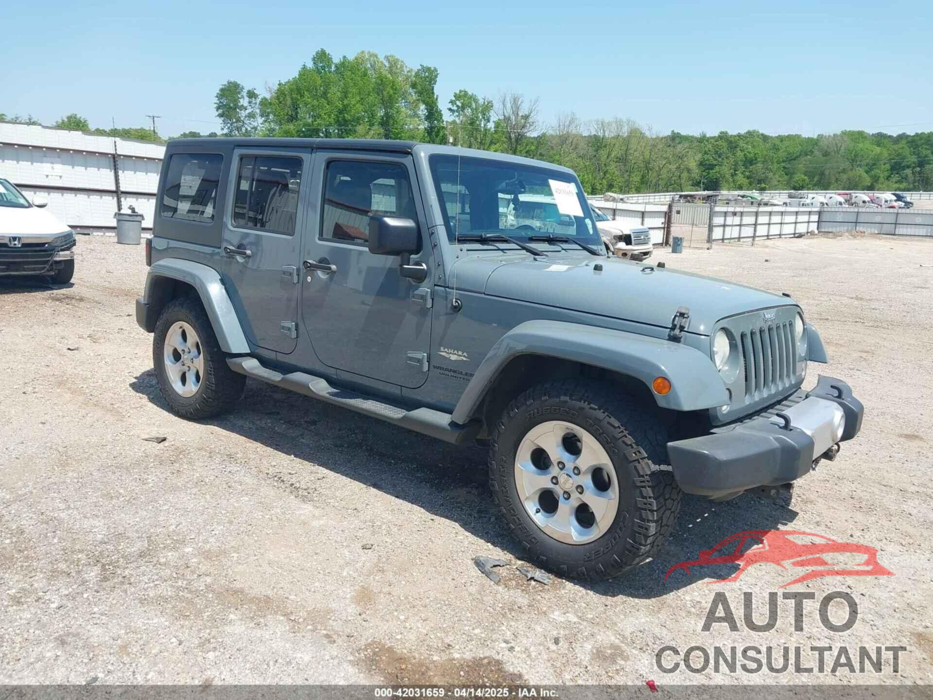 JEEP WRANGLER UNLIMITED 2014 - 1C4BJWEG5EL326980
