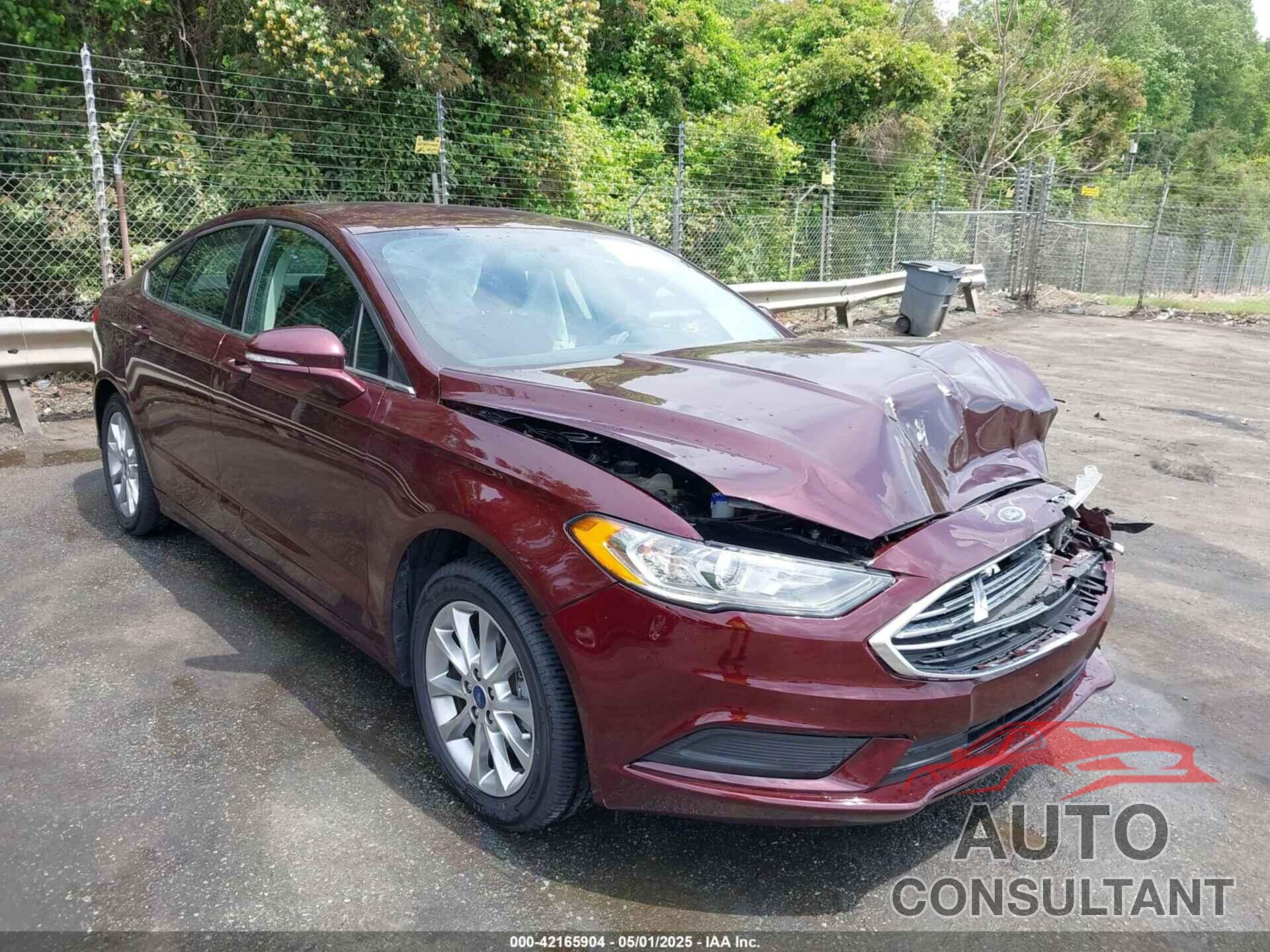 FORD FUSION 2017 - 3FA6P0HD8HR373768